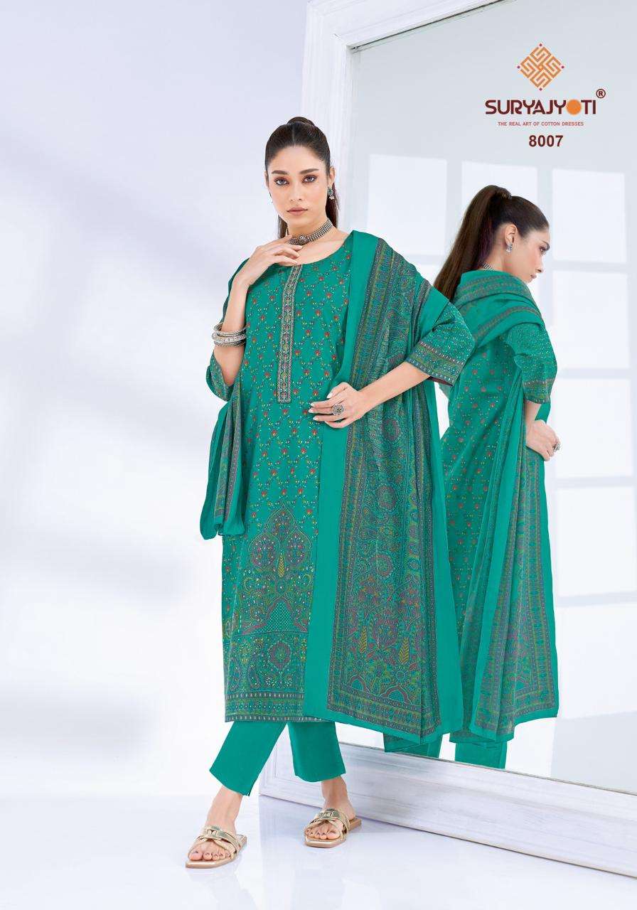 SURYAJYOTI PUSHPA VOL 8 STITCH COLLECTION 
