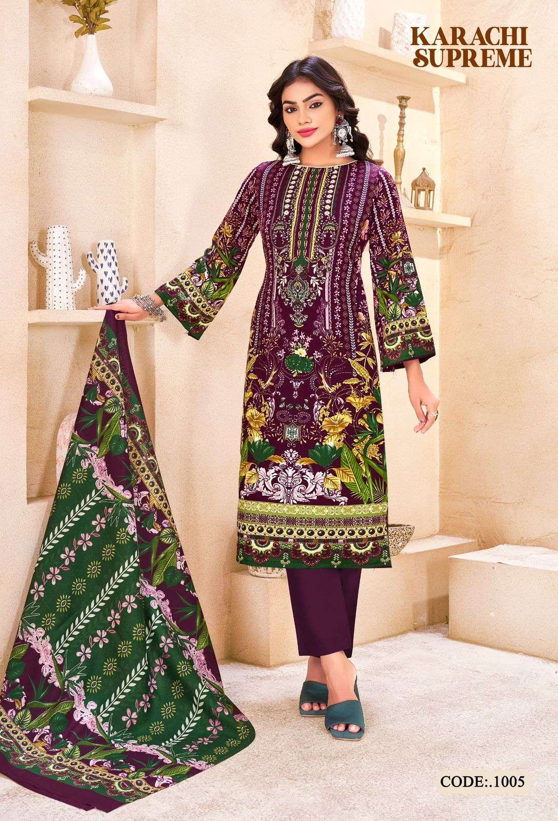 VANDANA‎‎‎‎ CREATION KARACHI SUPREME VOL 1