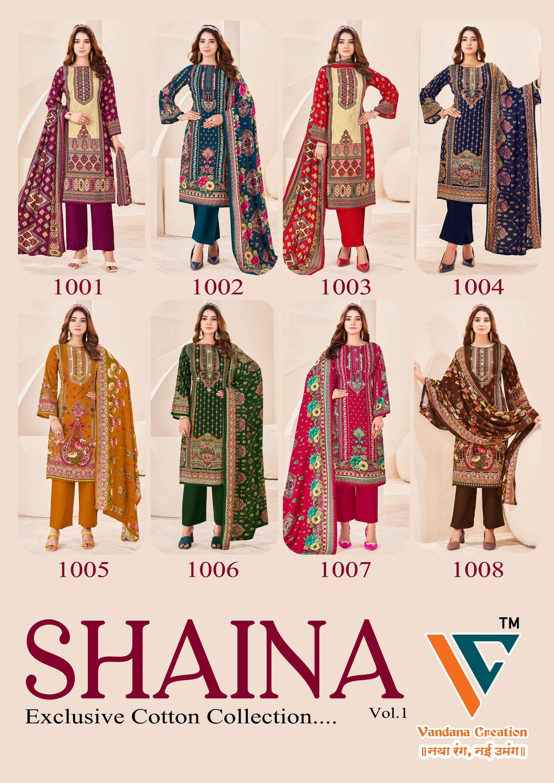 VANDANA‎‎‎‎ CREATION SHAINA VOL 1