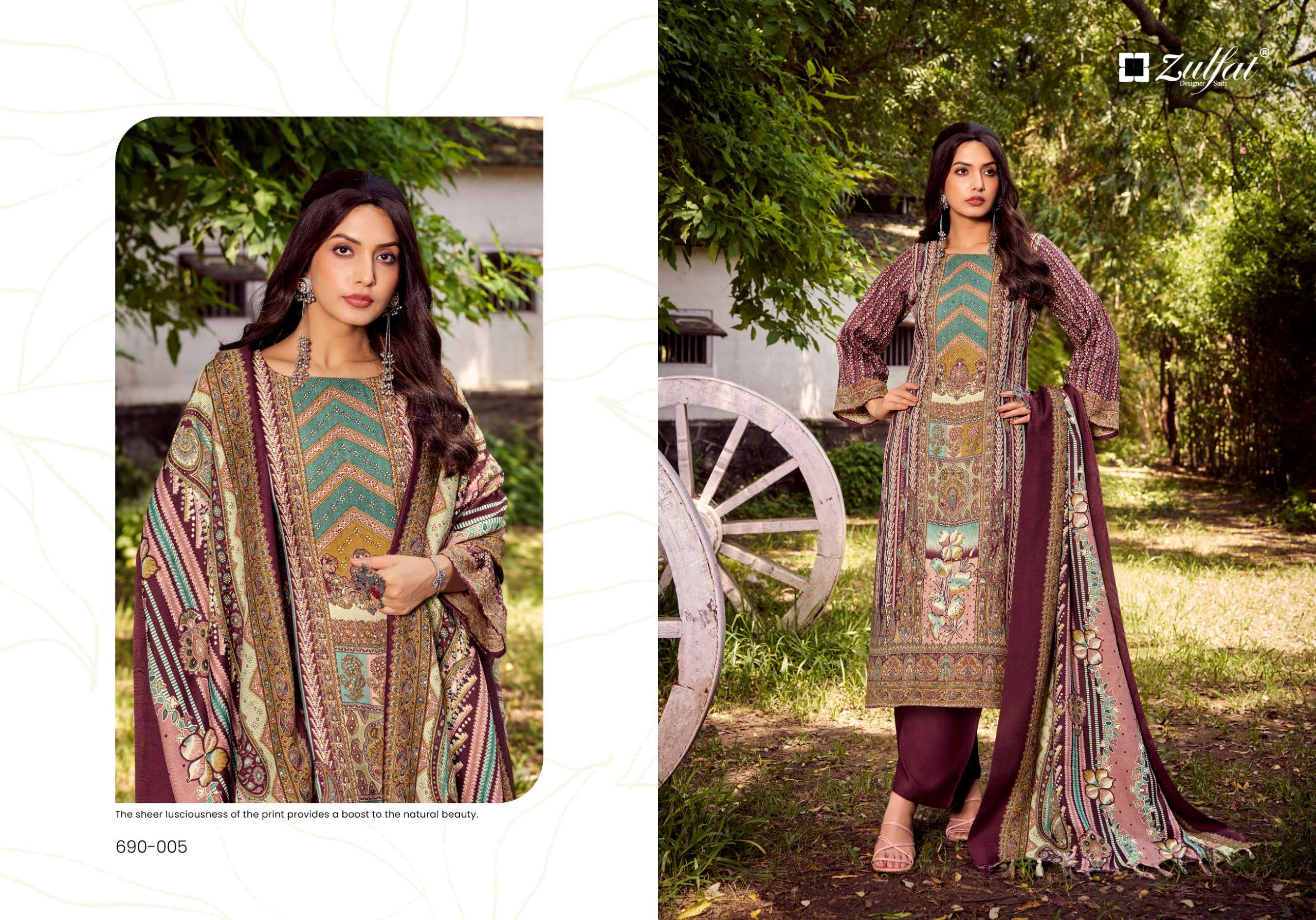 ZULFAT DESIGNER SUITS FARMAISH