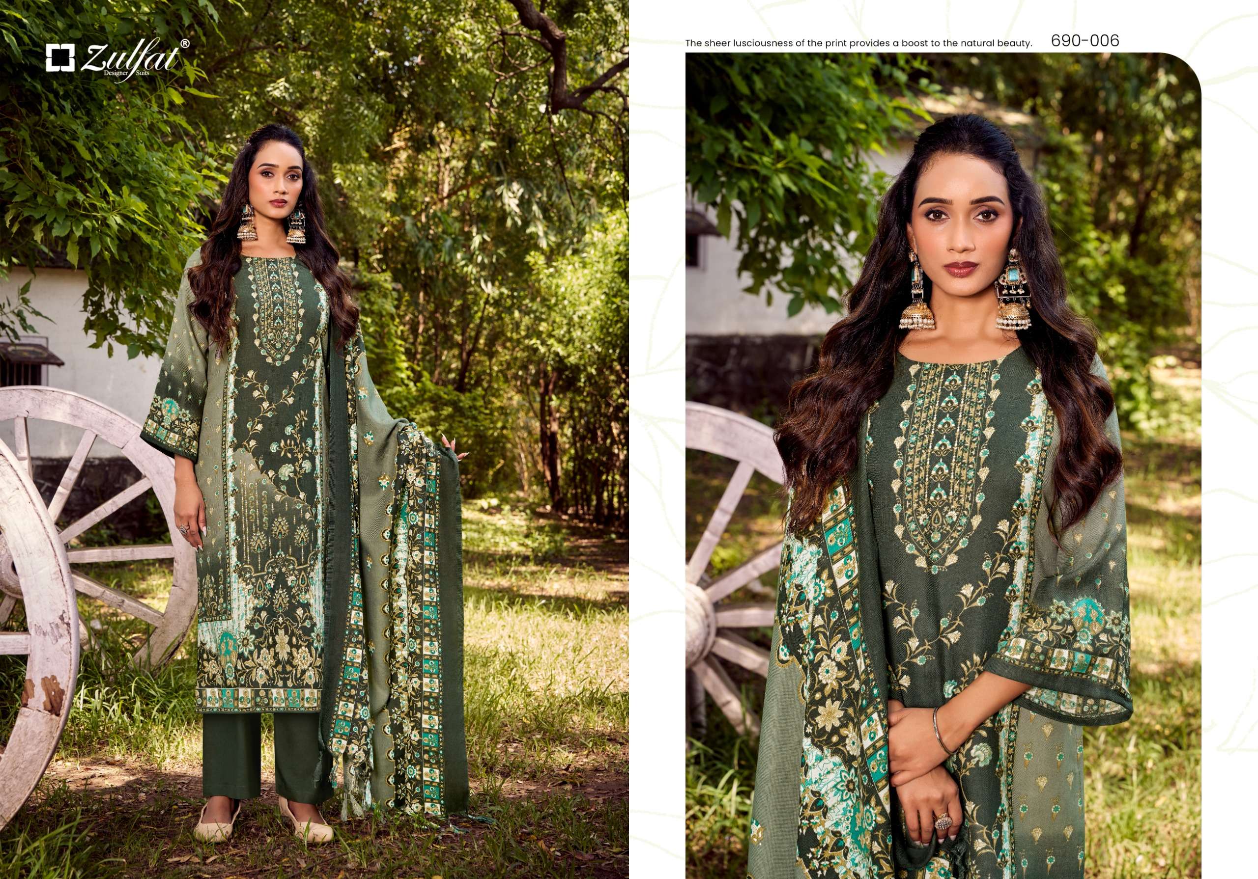 ZULFAT DESIGNER SUITS FARMAISH