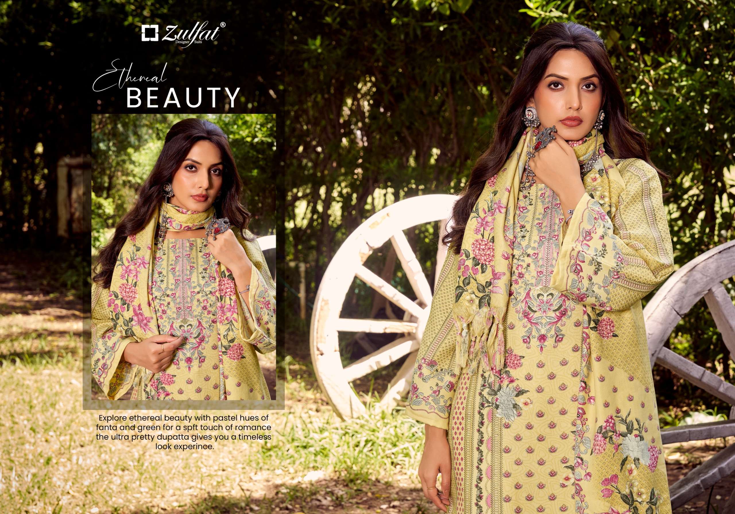 ZULFAT DESIGNER SUITS FARMAISH