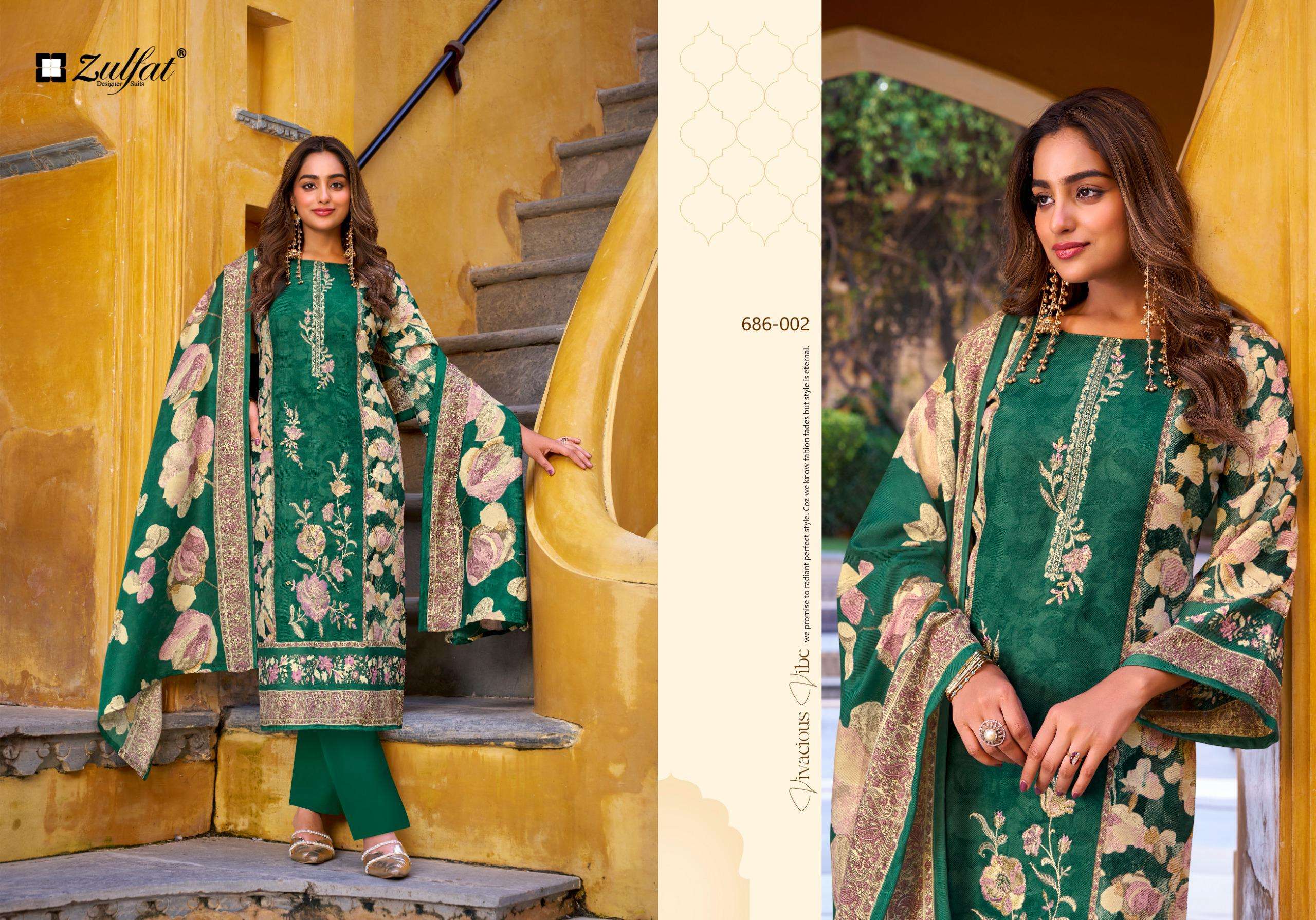 ZULFAT DESIGNER SUITS KALAMKAARI 