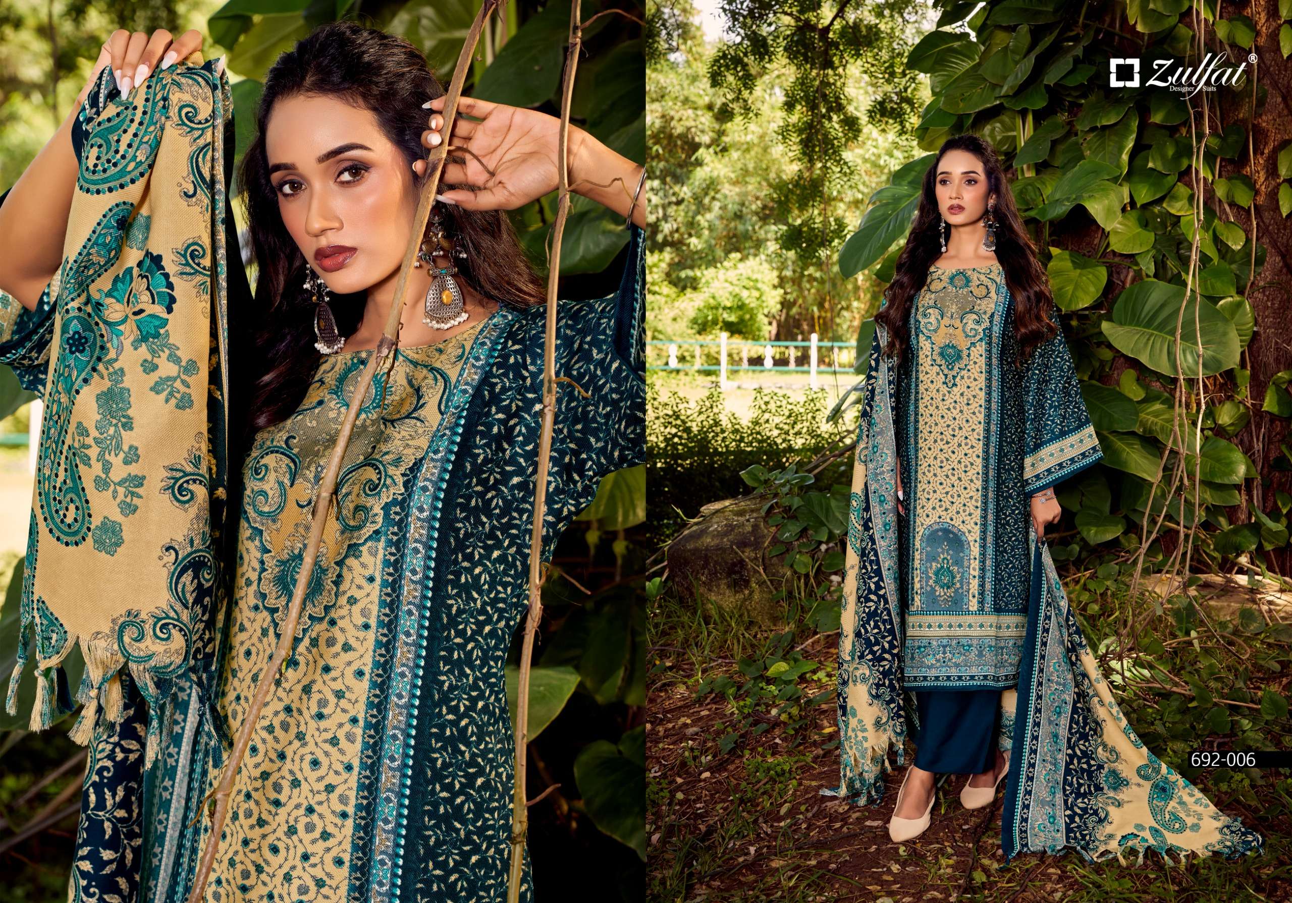 ZULFAT DESIGNER SUITS NAAZ