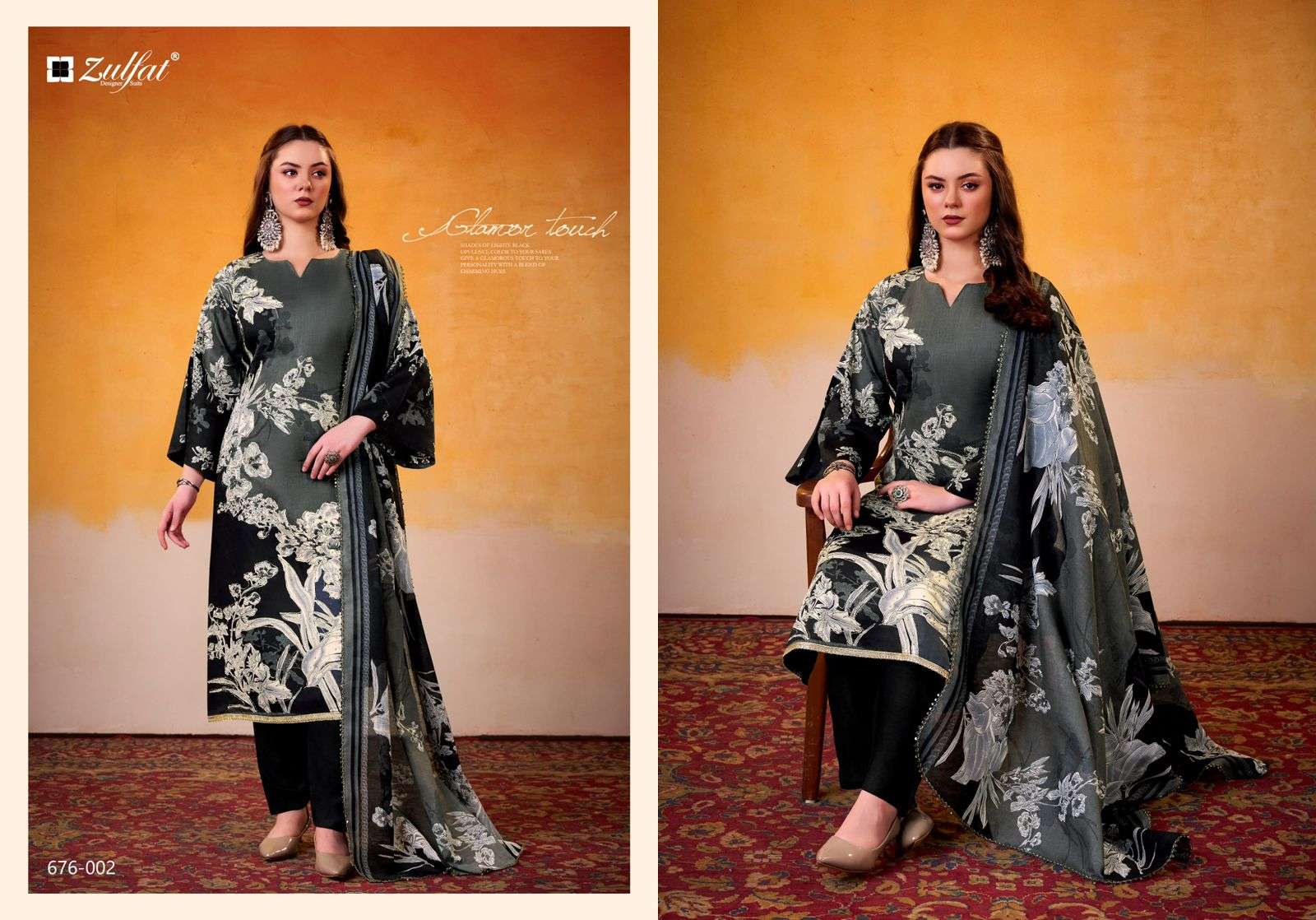 ZULFAT DESIGNER SUITS SHADIYA