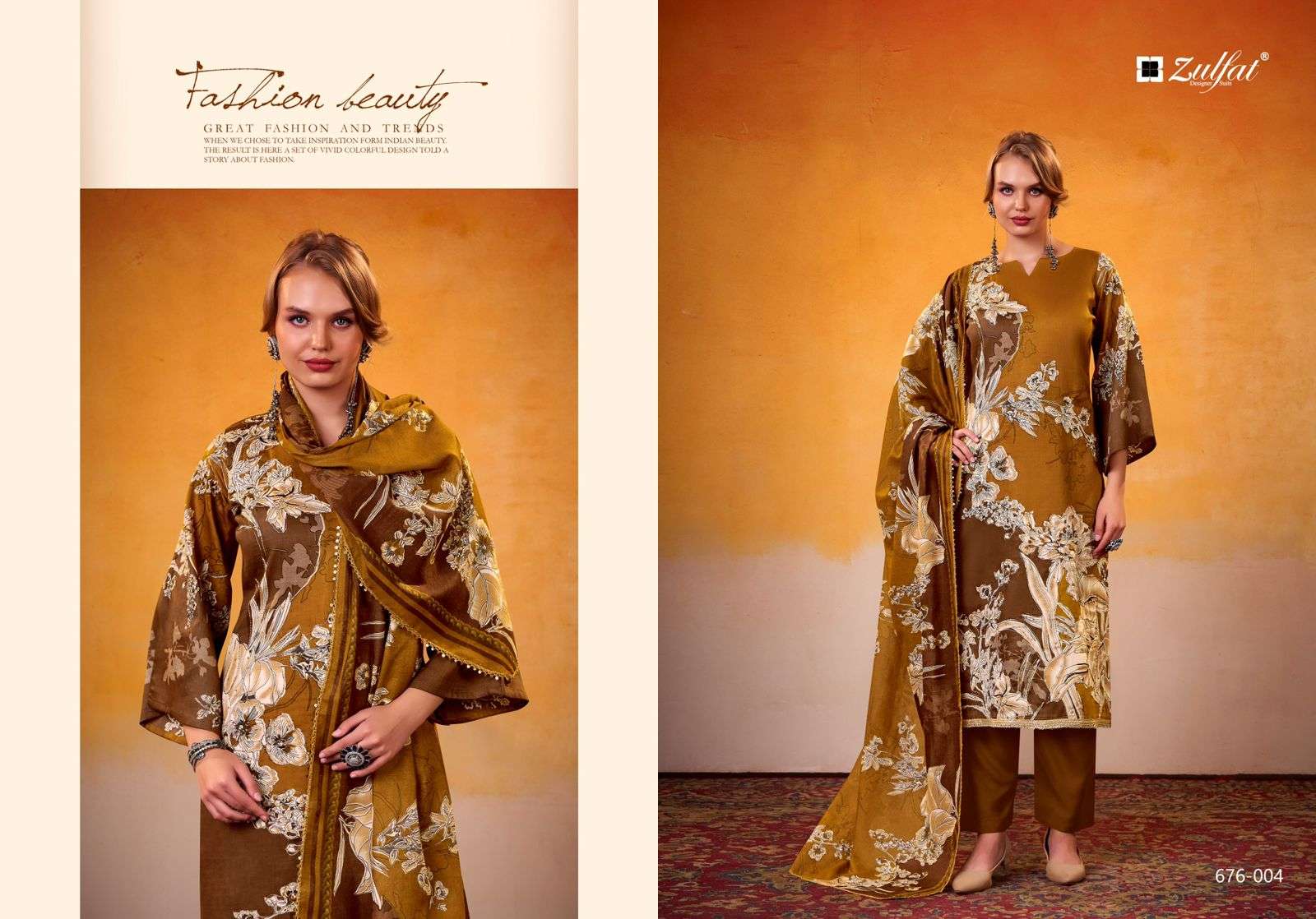 ZULFAT DESIGNER SUITS SHADIYA