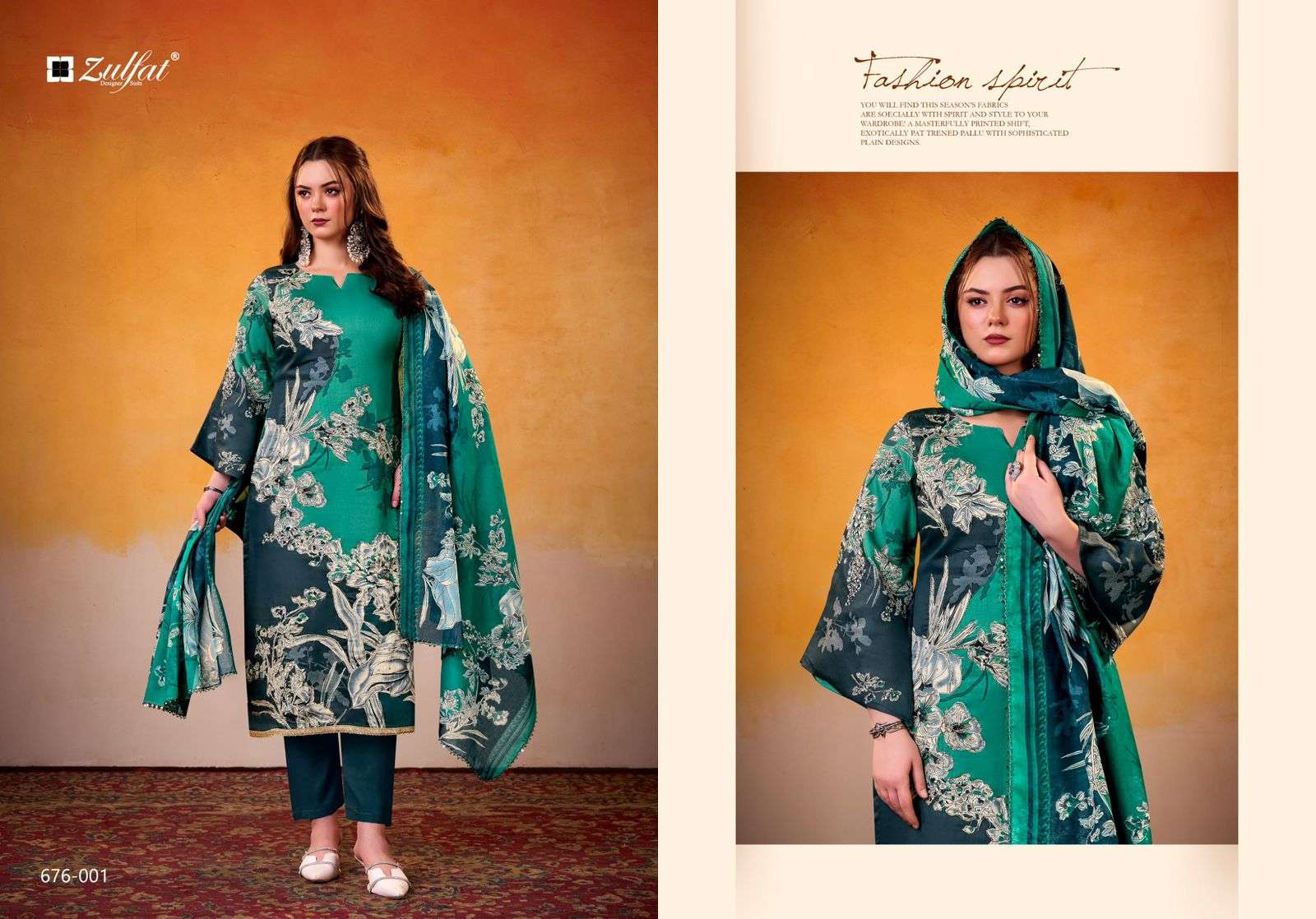 ZULFAT DESIGNER SUITS SHADIYA