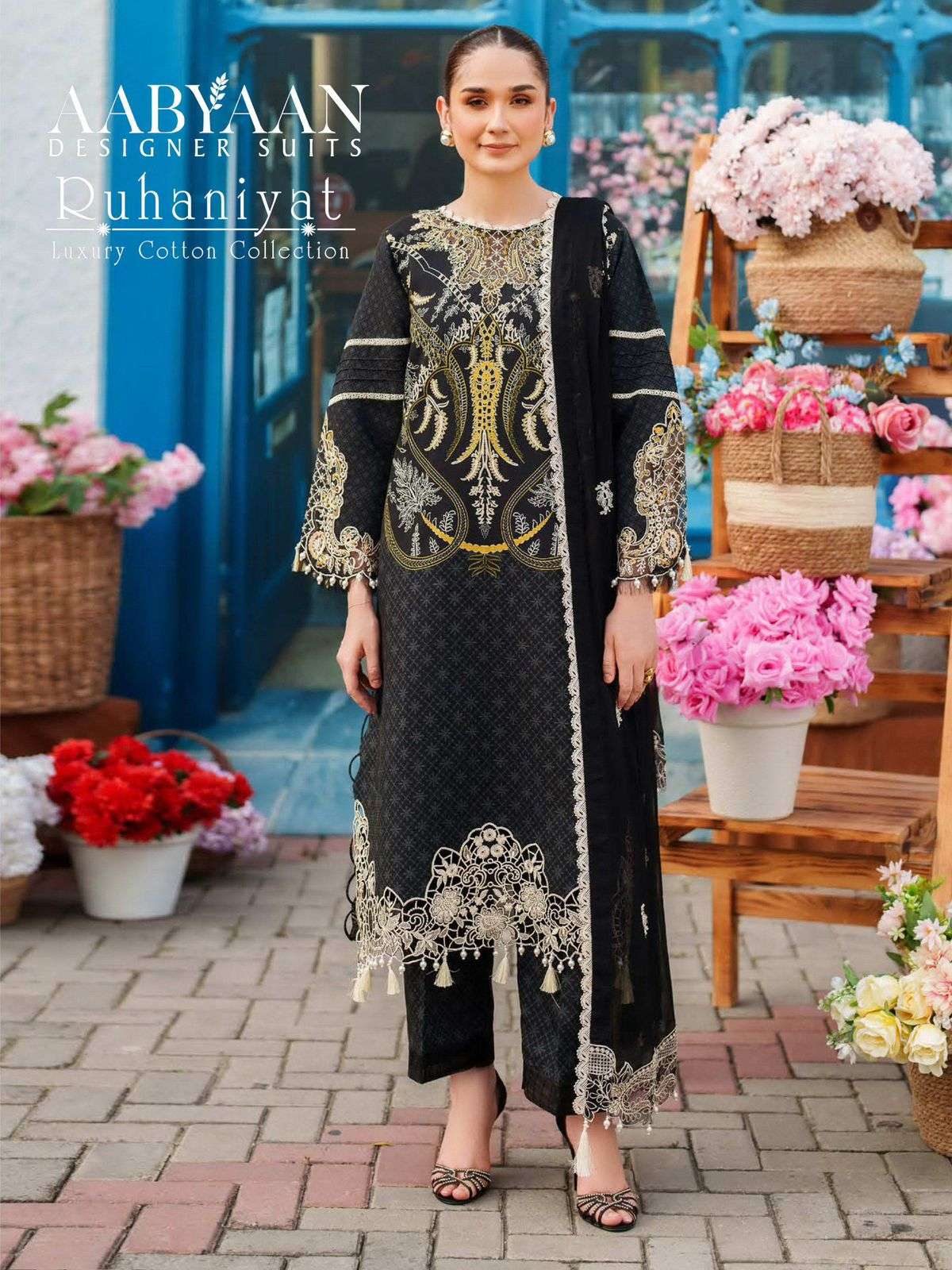 AABYAAN DESIGNER SUIT RUHANIYAT VOL 9 