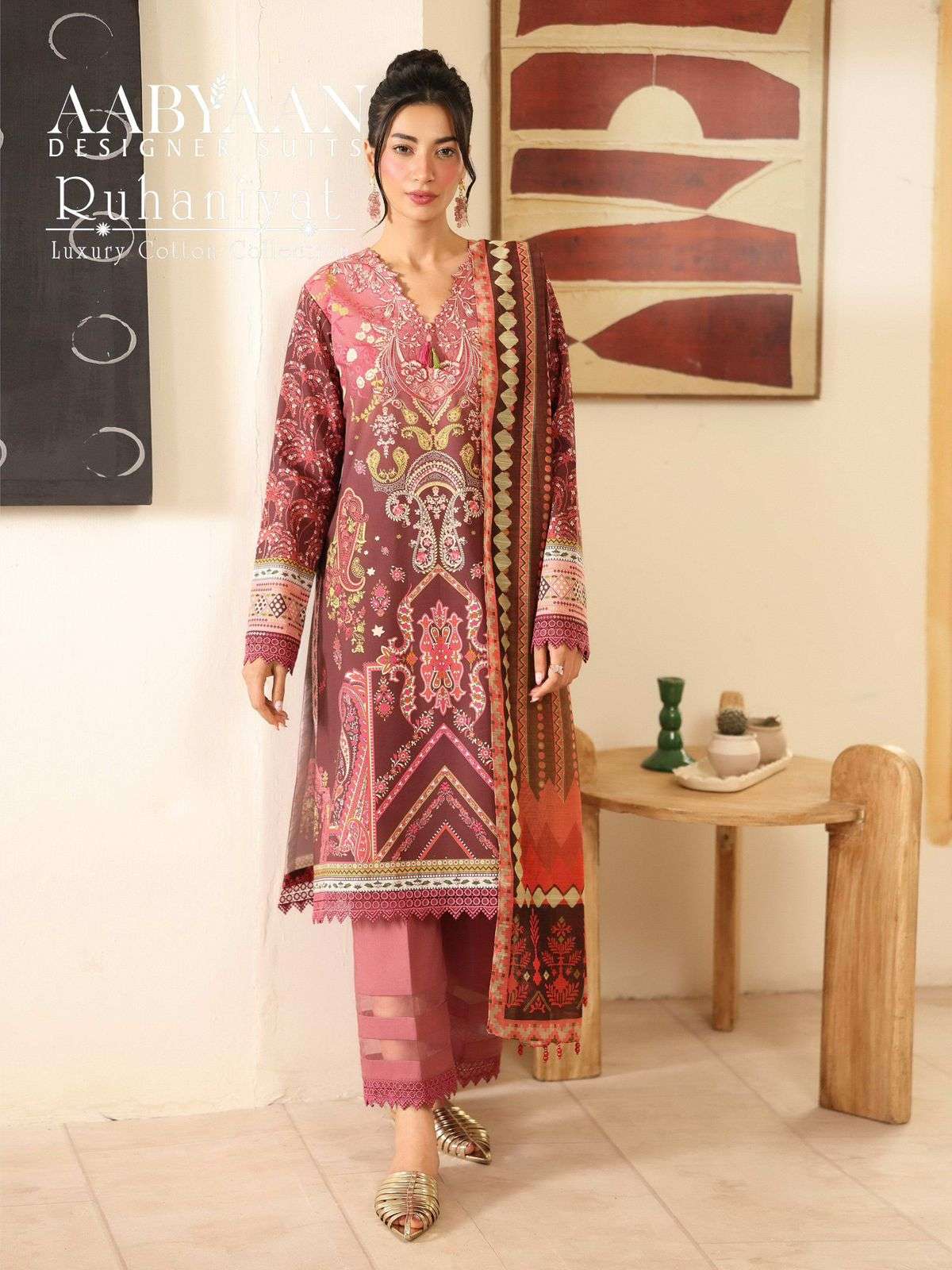 AABYAAN DESIGNER SUIT RUHANIYAT VOL 9 