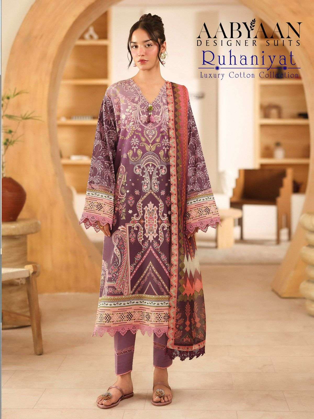 AABYAAN DESIGNER SUIT RUHANIYAT VOL 9 