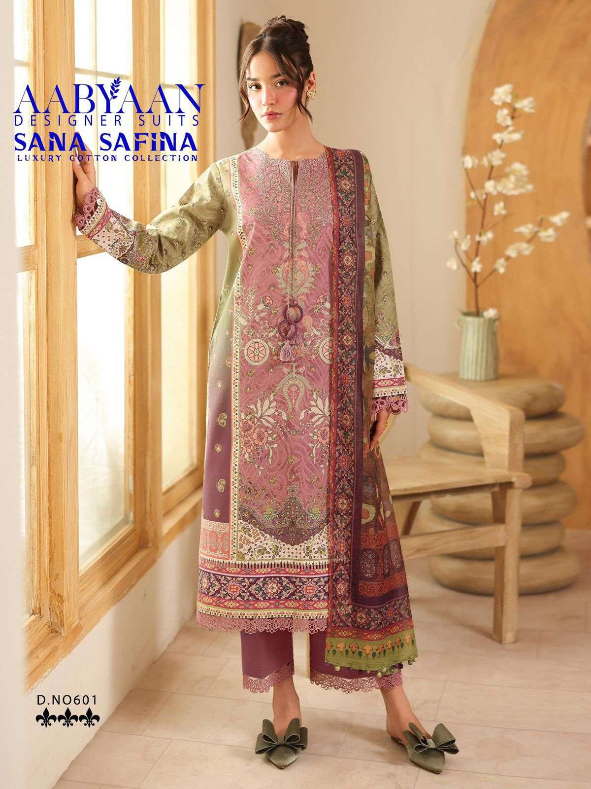 AABYAAN DESIGNER SUIT SANA SAFINA VOL 6