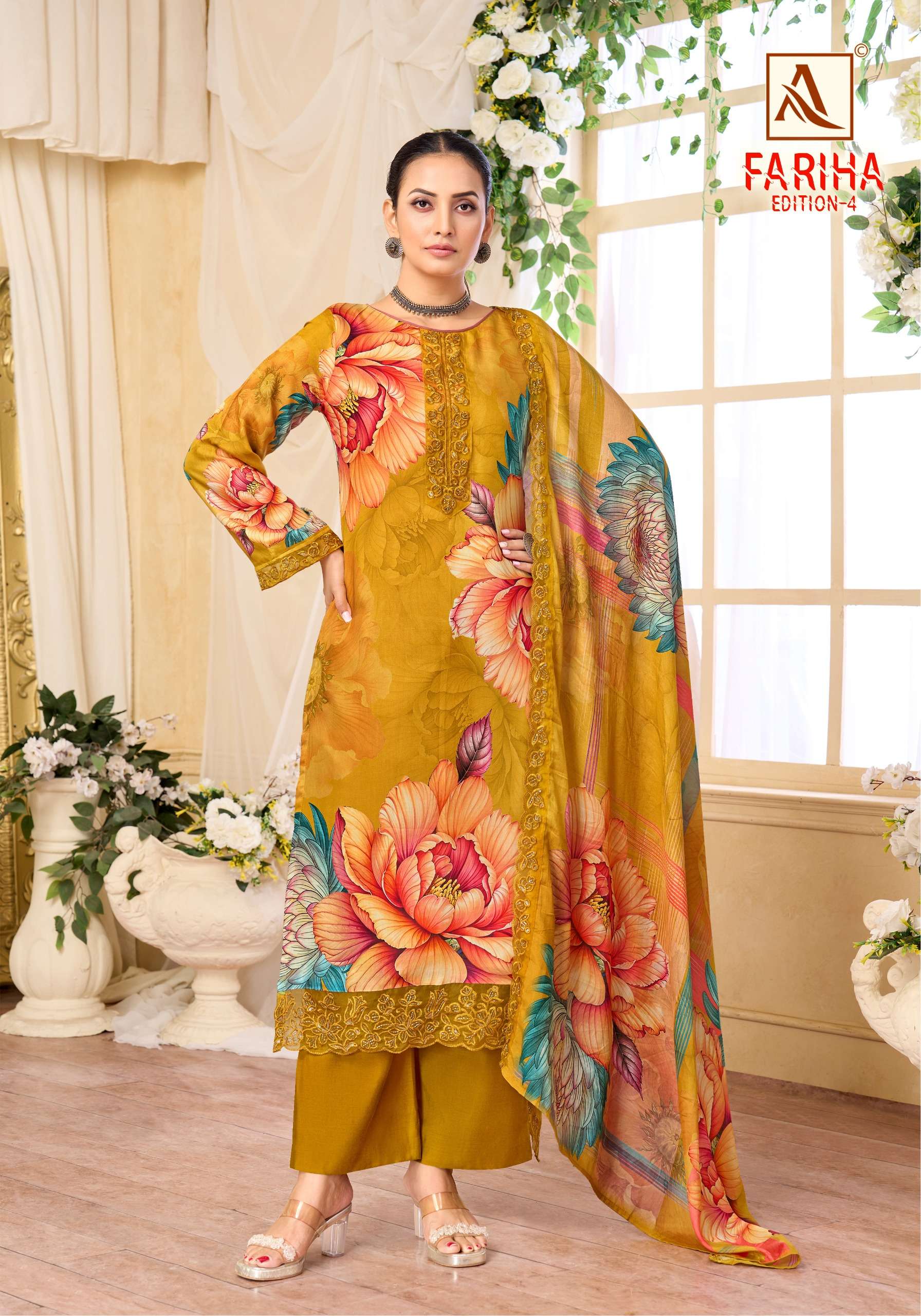 ALOK SUITS FARIHA EDITION 4