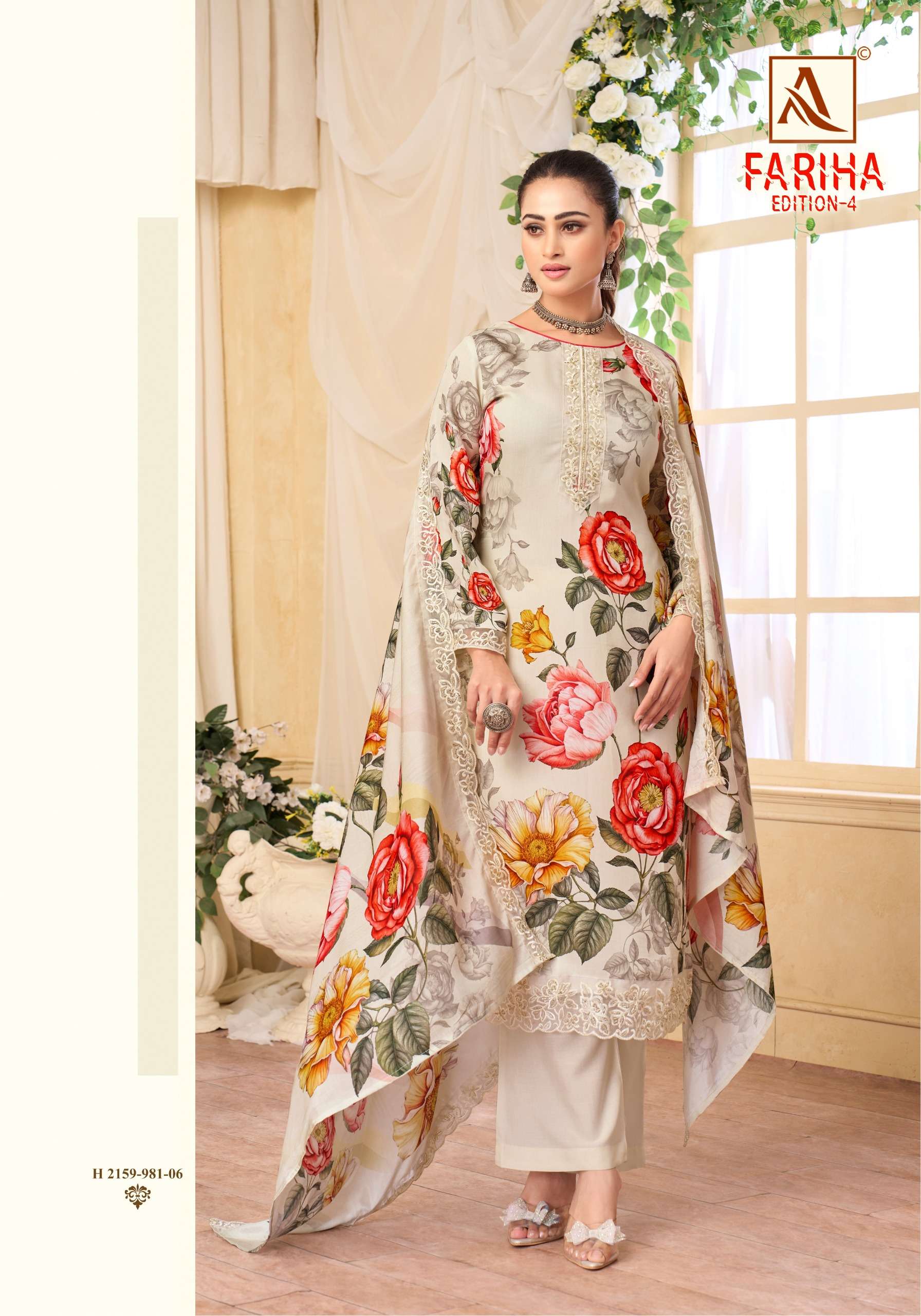 ALOK SUITS FARIHA EDITION 4