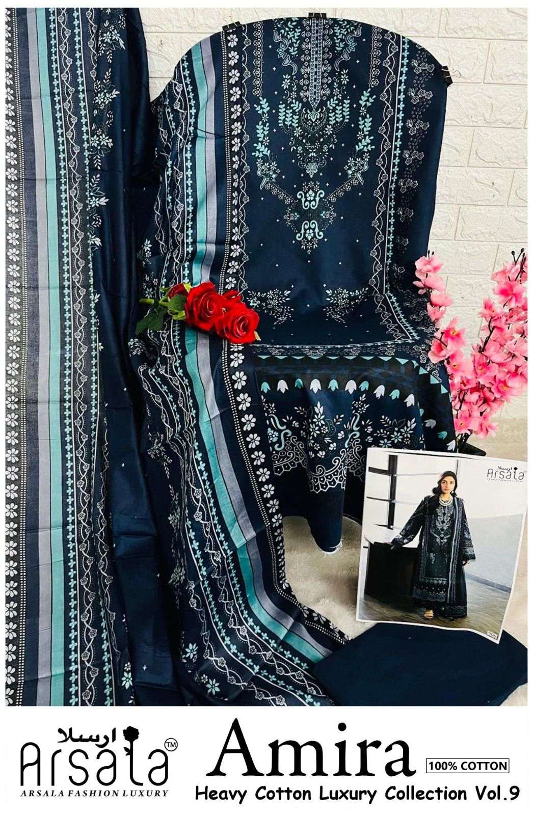 ARSALA FASHION AMIRA HEAVY COTTON LUXURY COLLECTION VOL 9