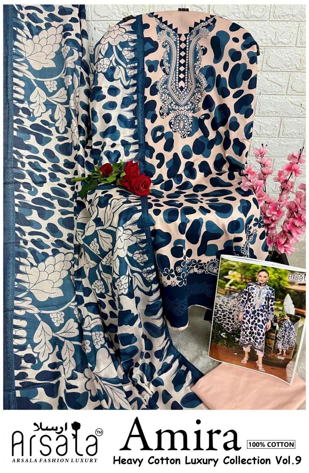 ARSALA FASHION AMIRA HEAVY COTTON LUXURY COLLECTION VOL 9