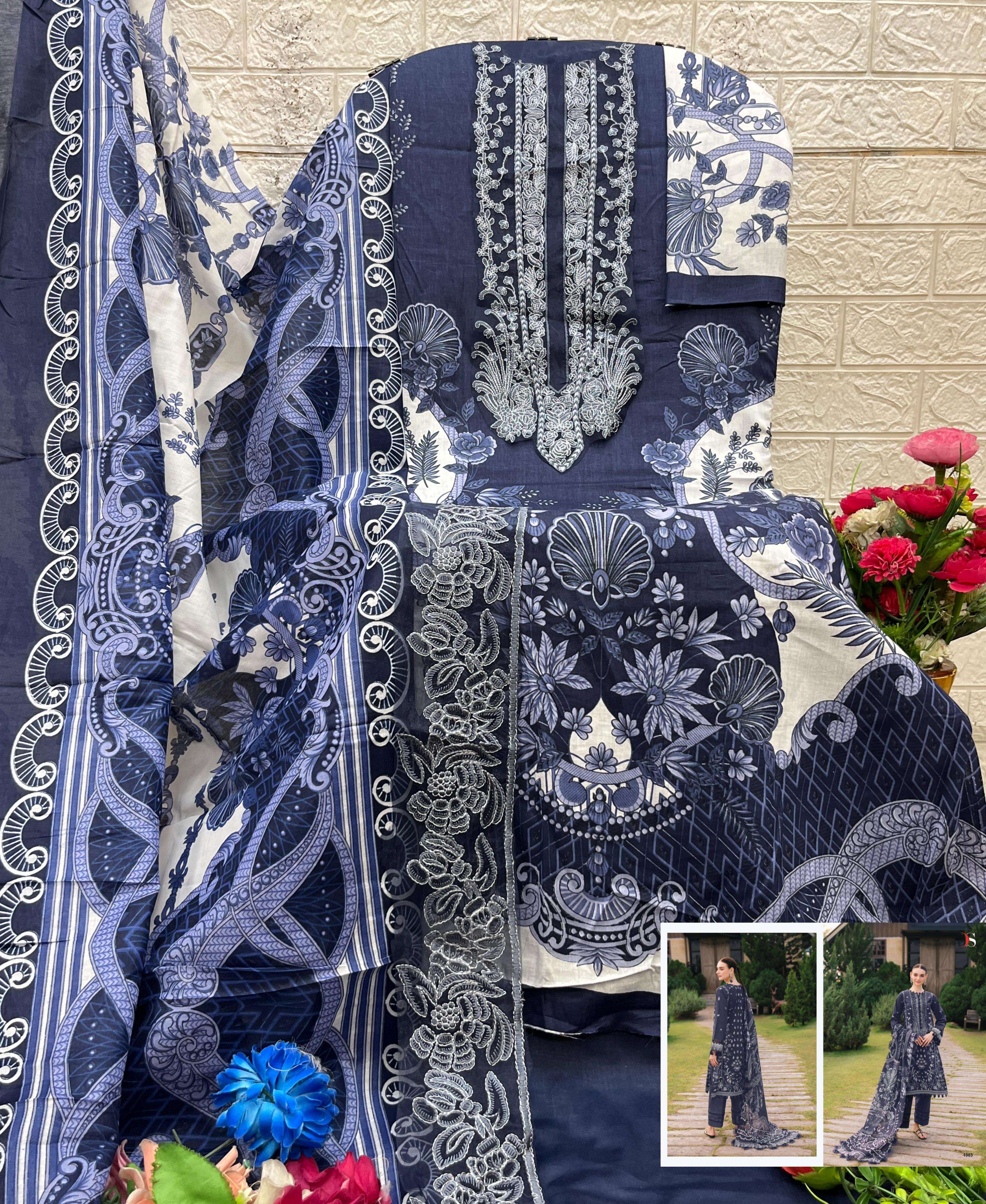 DEEPSY SUITS JADE BLISS LAWN 25 VOL 2 