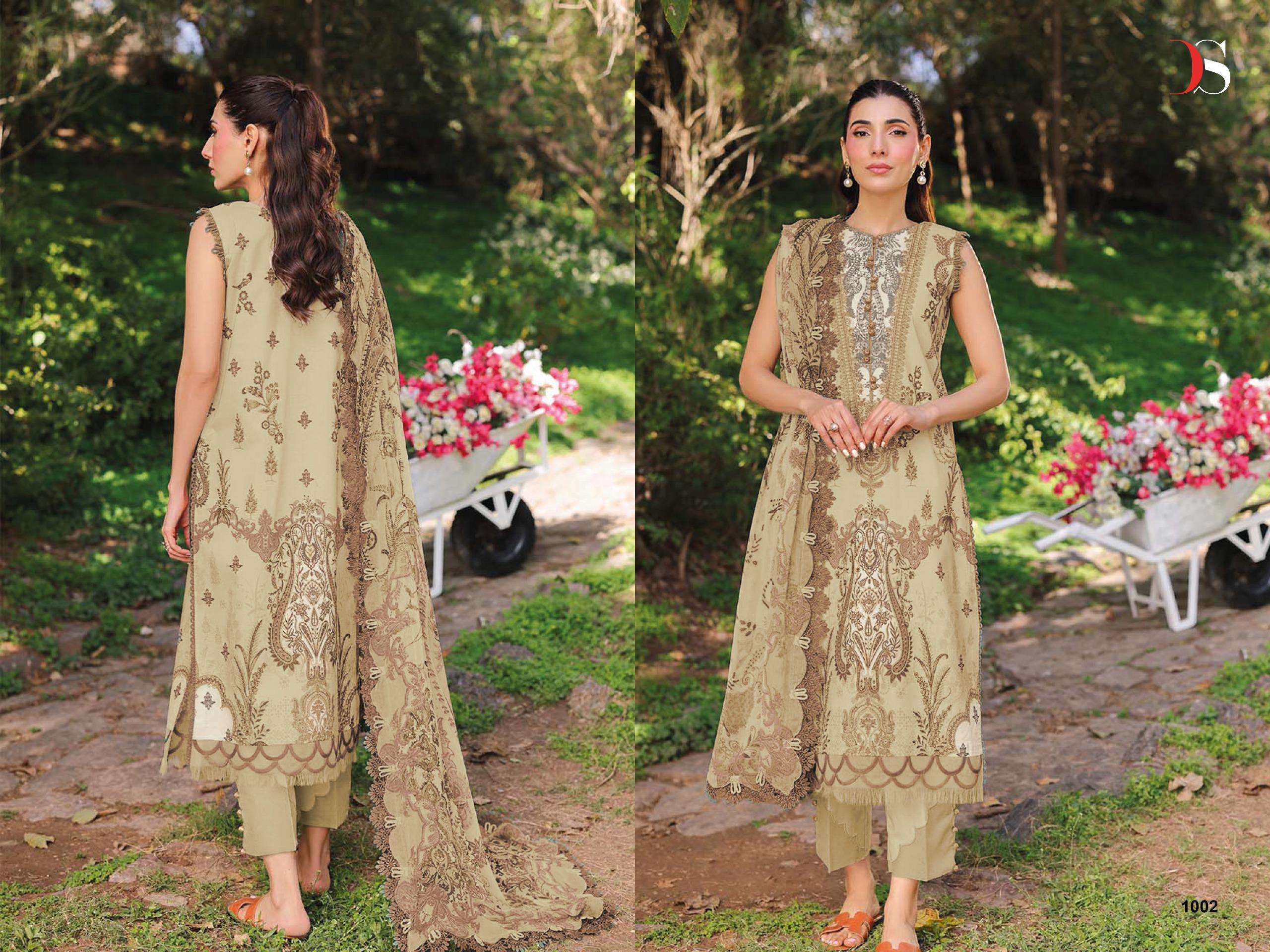 DEEPSY SUITS JADE BLISS LAWN 25 VOL 2 
