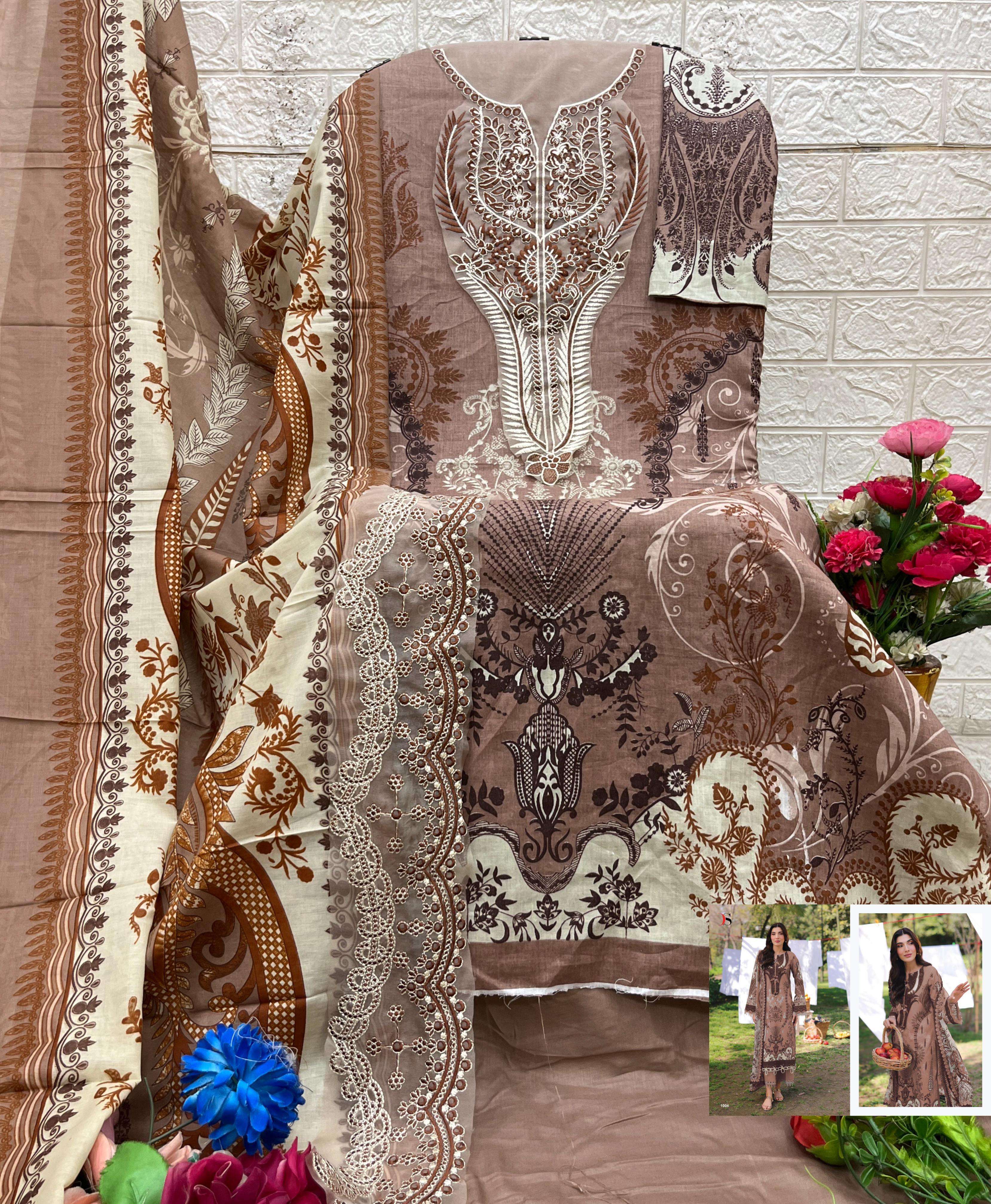 DEEPSY SUITS JADE BLISS LAWN 25 VOL 2 