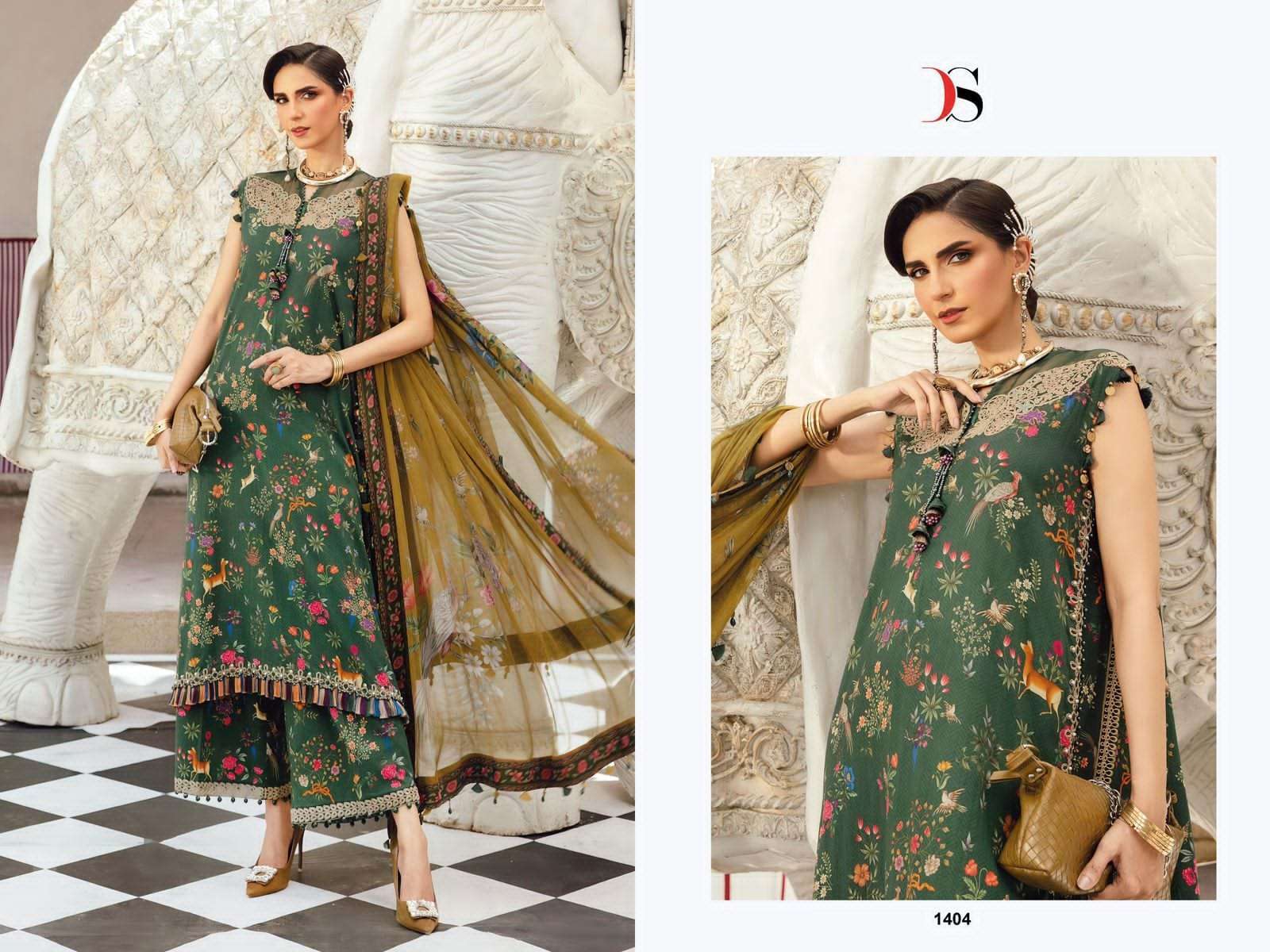 DEEPSY SUITS MARIA B M PRINTS 25 VOL 4