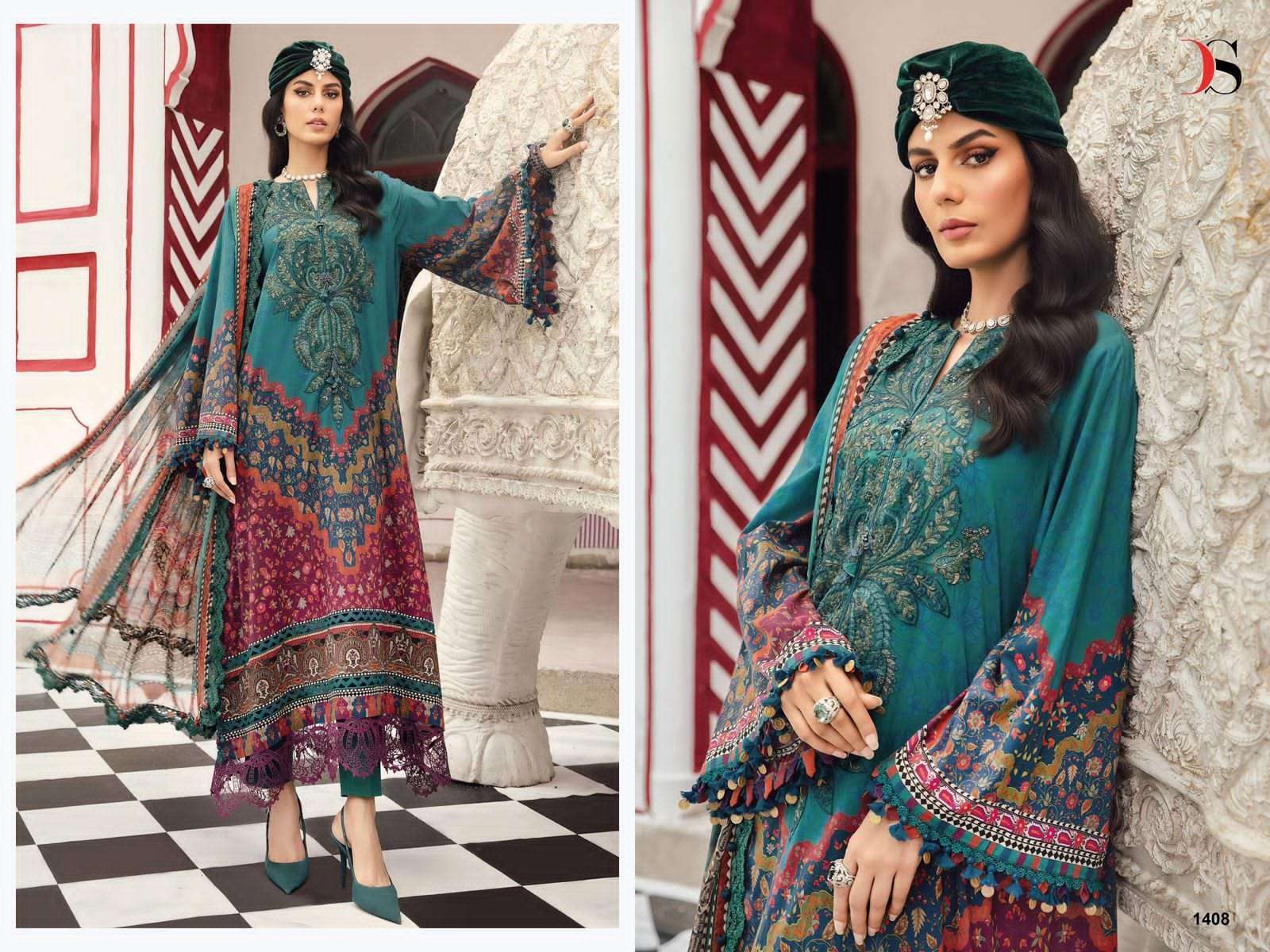 DEEPSY SUITS MARIA B M PRINTS 25 VOL 4