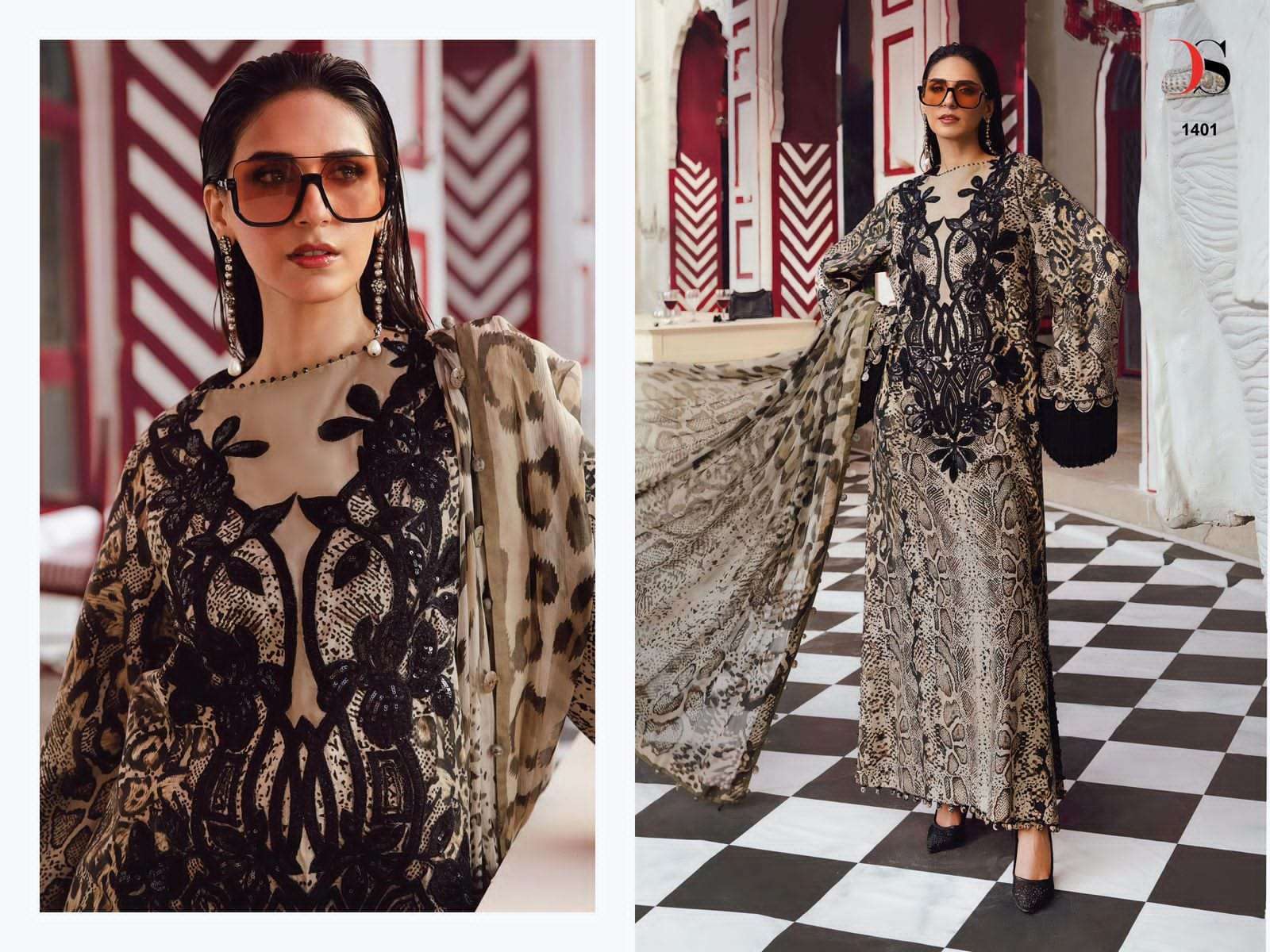 DEEPSY SUITS MARIA B M PRINTS 25 VOL 4