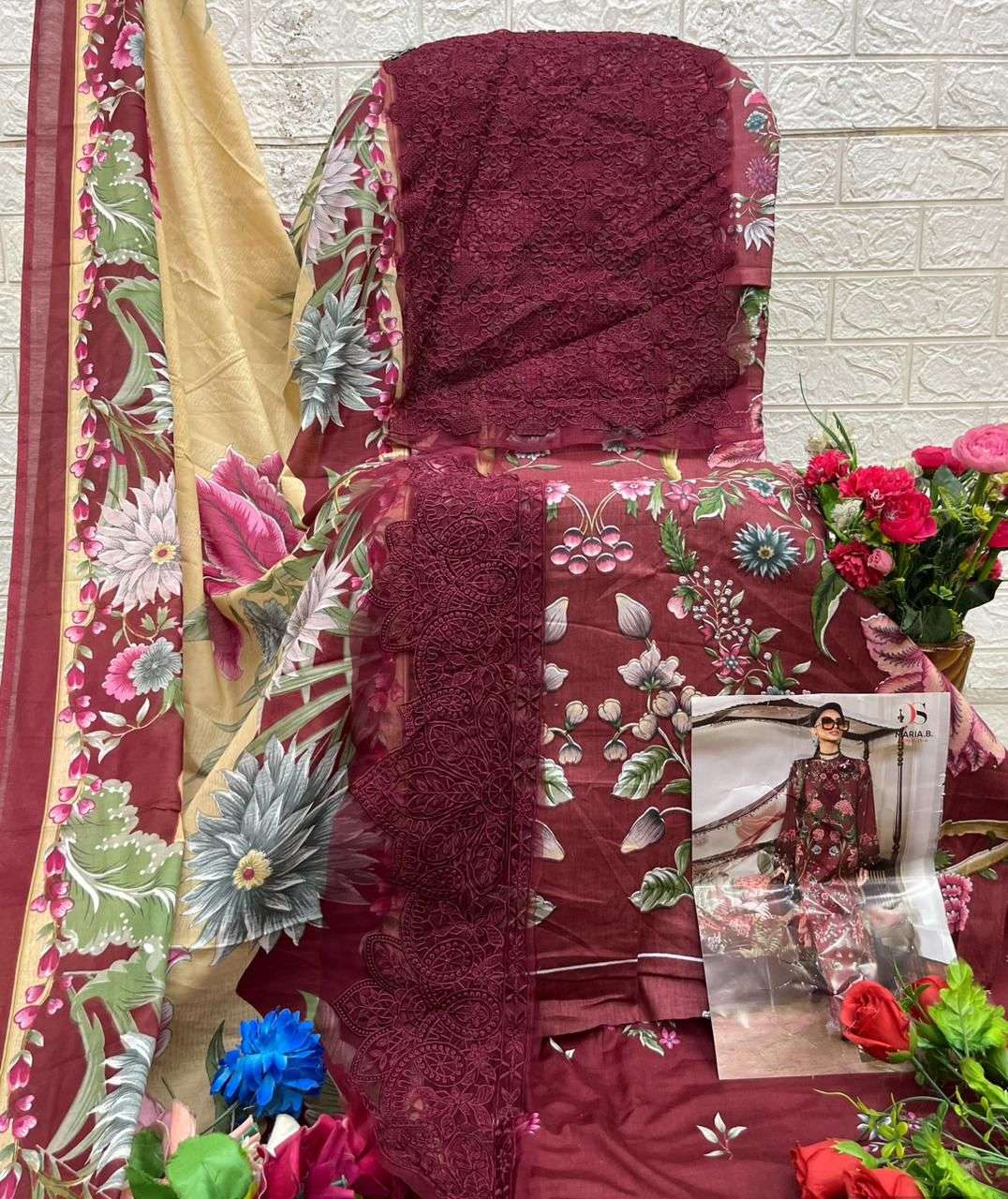 DEEPSY SUITS MARIA B M PRINTS 25 VOL 4