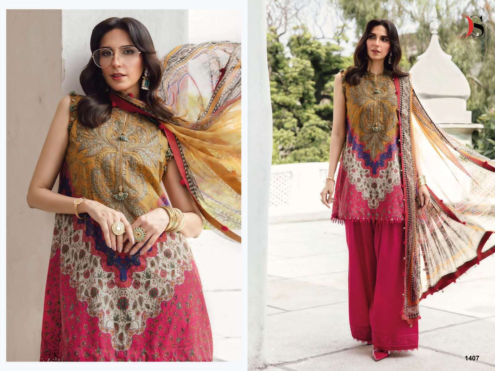 DEEPSY SUITS MARIA B M PRINTS 25 VOL 4