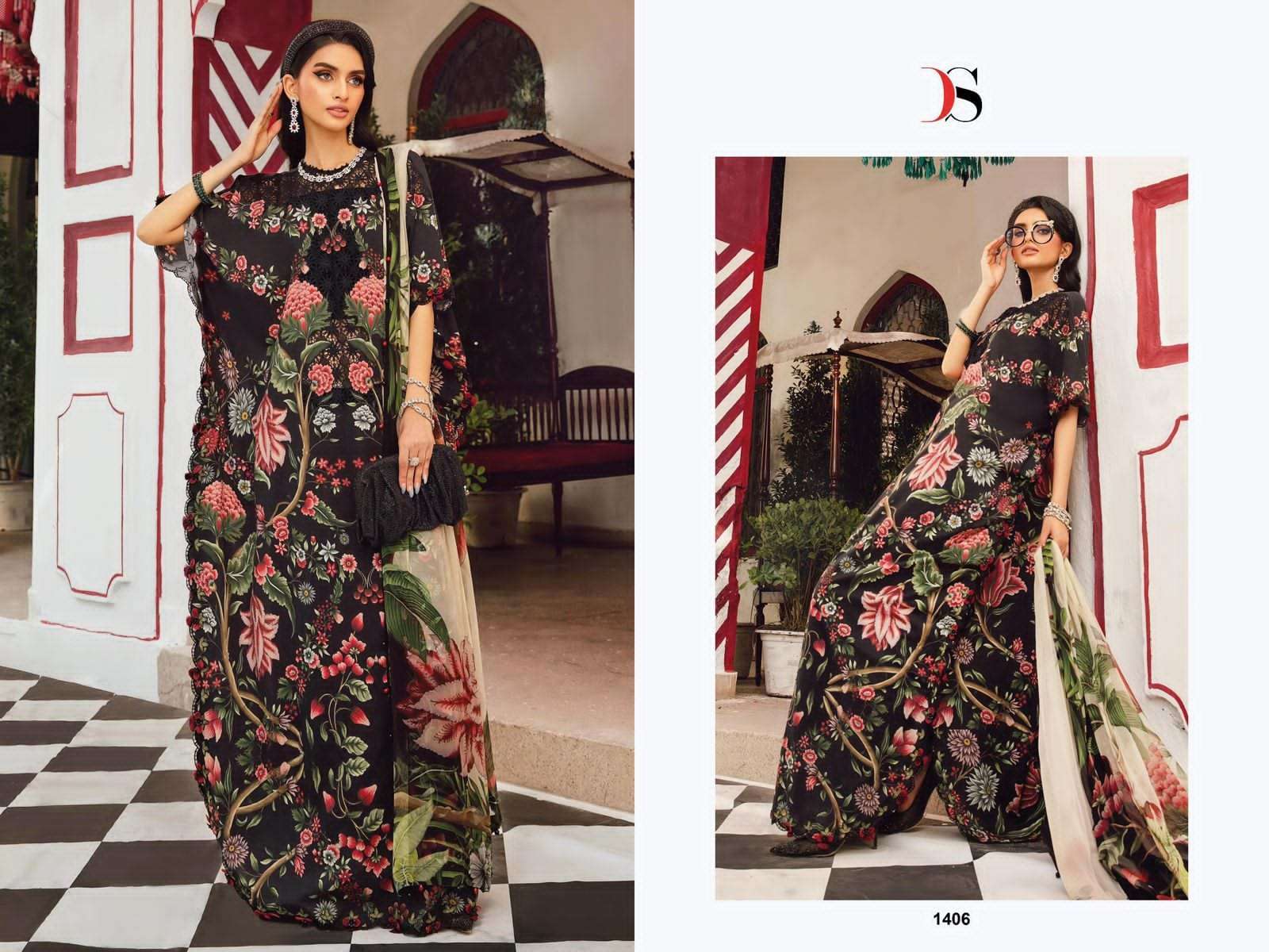 DEEPSY SUITS MARIA B M PRINTS 25 VOL 4