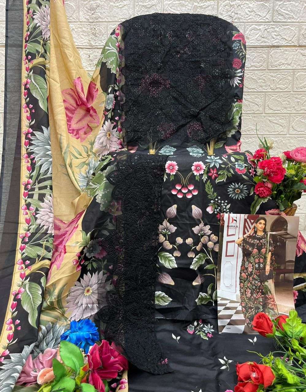 DEEPSY SUITS MARIA B M PRINTS 25 VOL 4