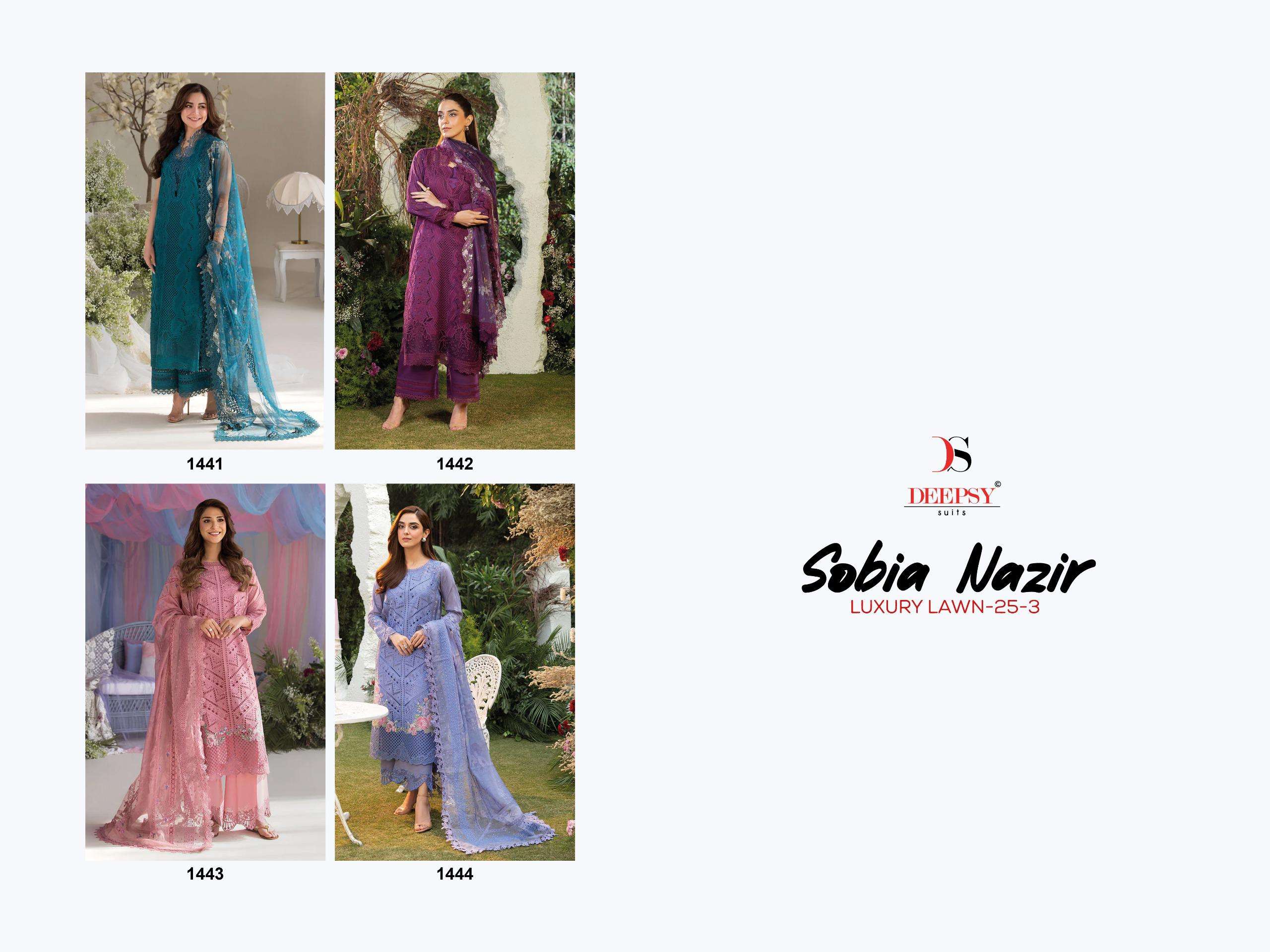 DEEPSY SUITS SOBIA NAZIR LUXURY LAWN 25 VOL 3