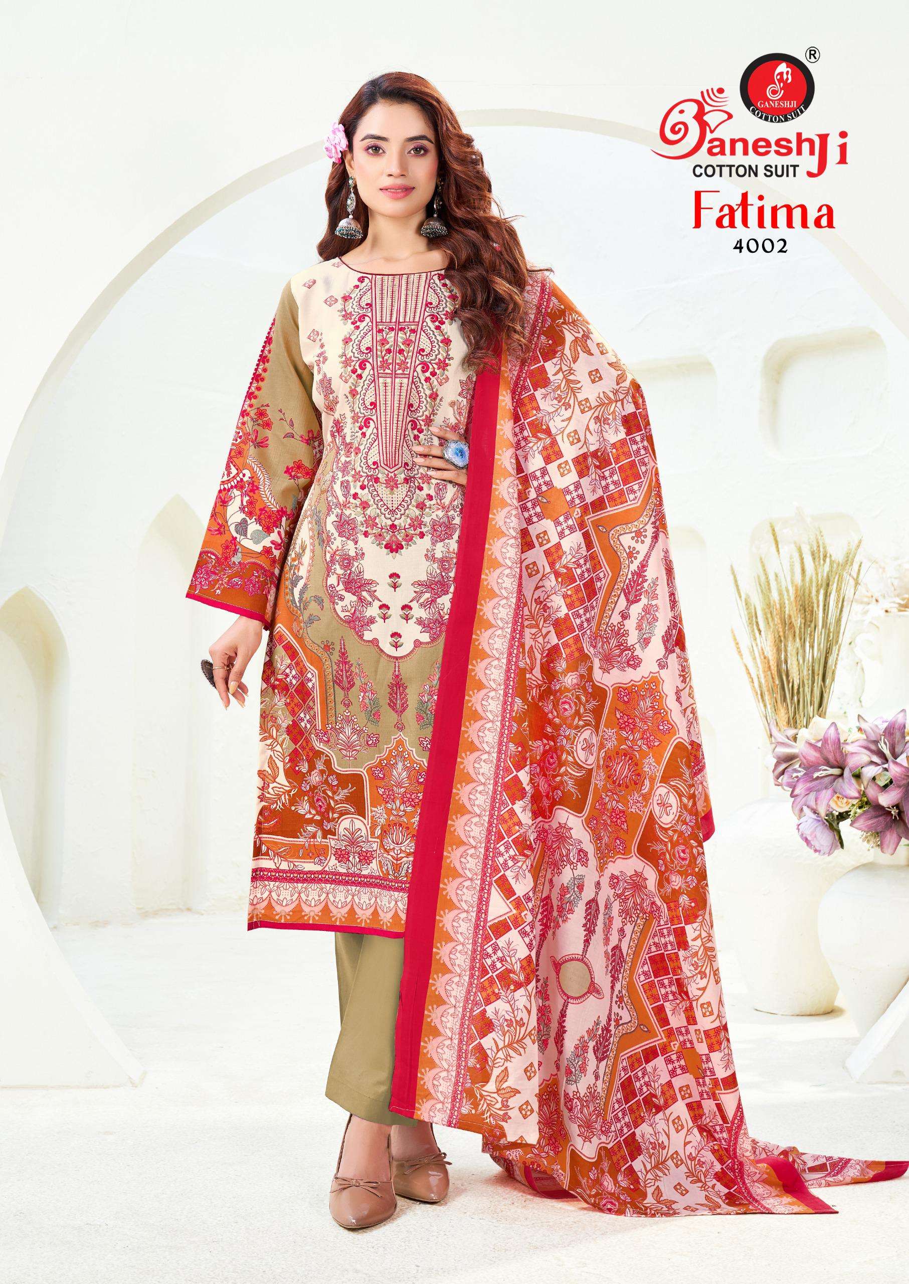 GANESHJI COTTON SUIT FATIMA VOL 4