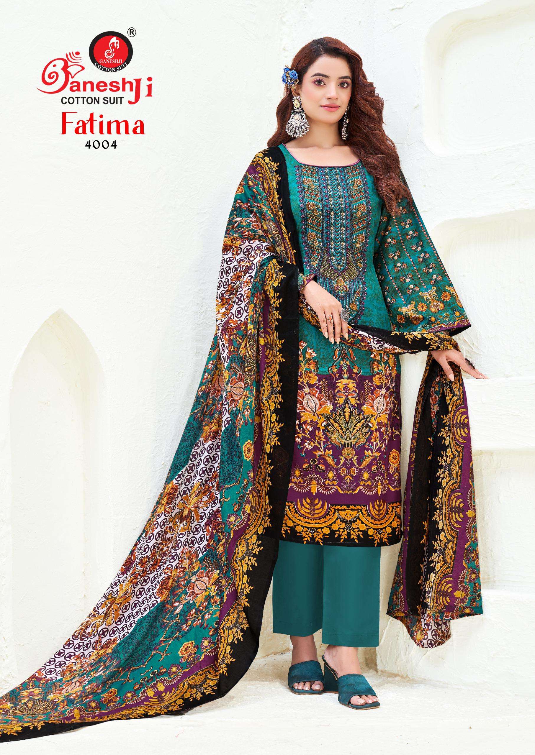 GANESHJI COTTON SUIT FATIMA VOL 4