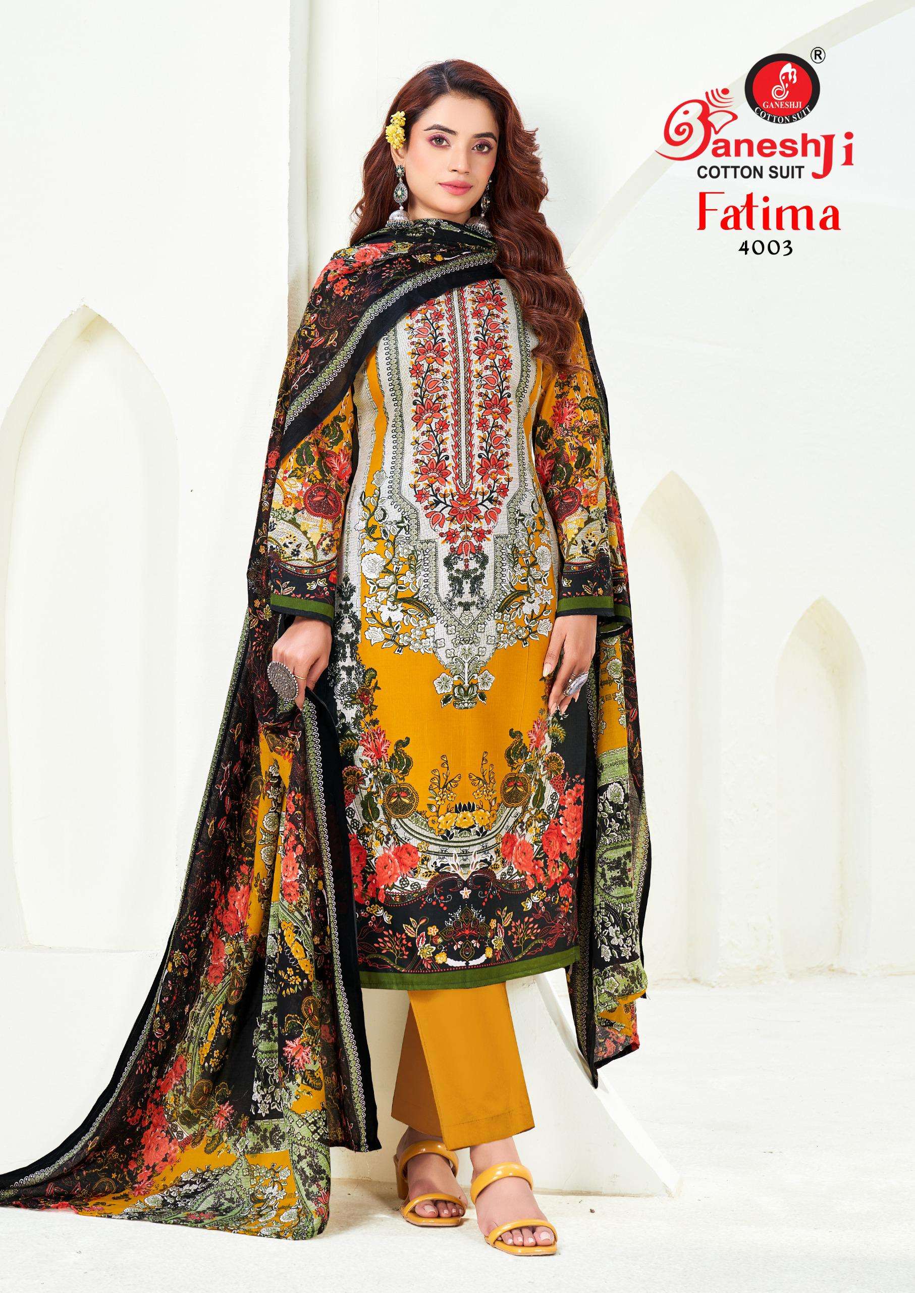 GANESHJI COTTON SUIT FATIMA VOL 4