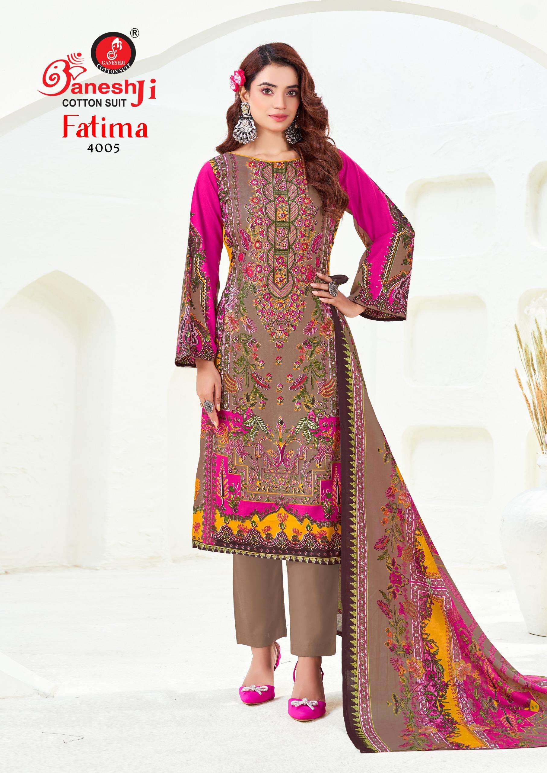 GANESHJI COTTON SUIT FATIMA VOL 4