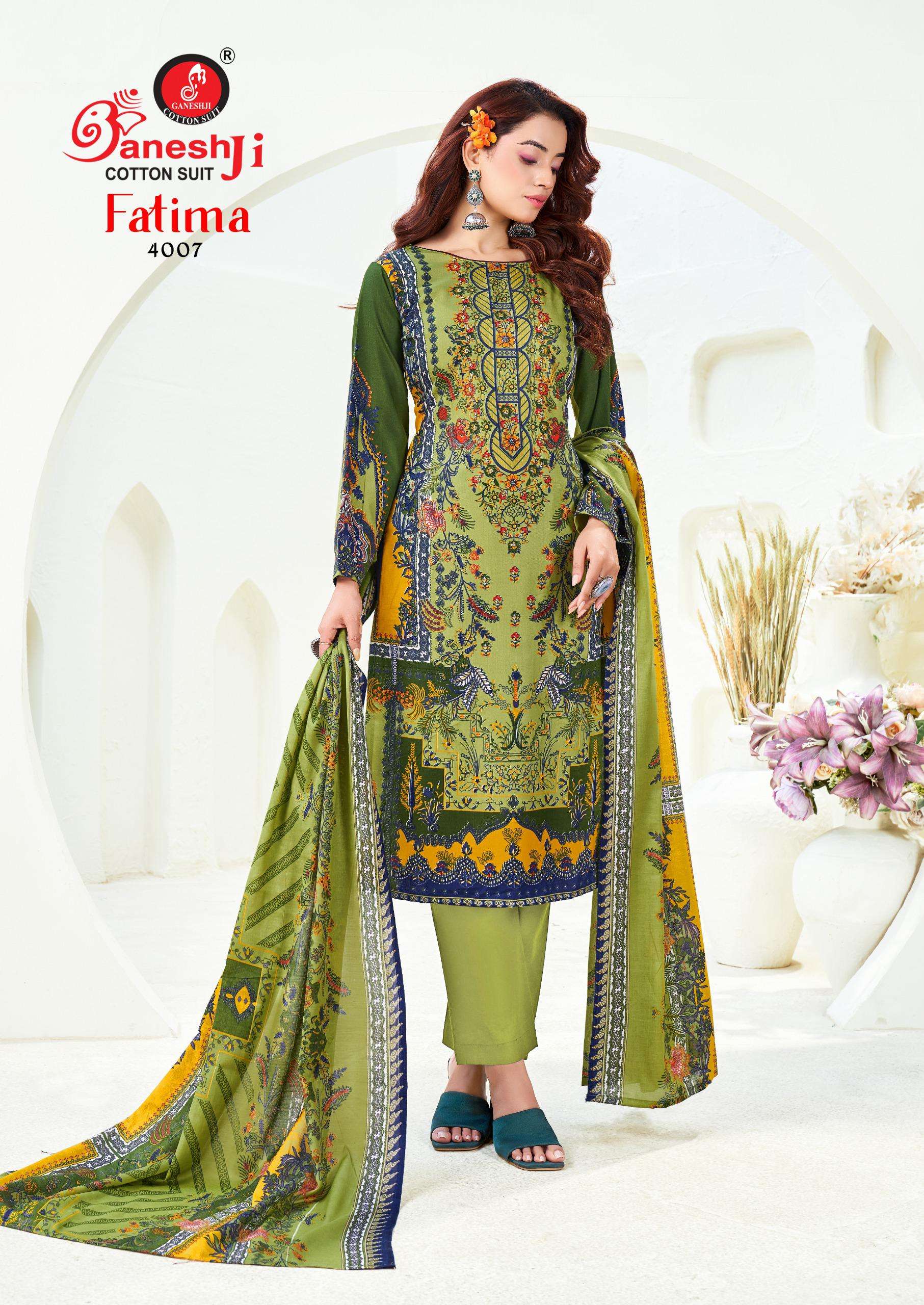 GANESHJI COTTON SUIT FATIMA VOL 4