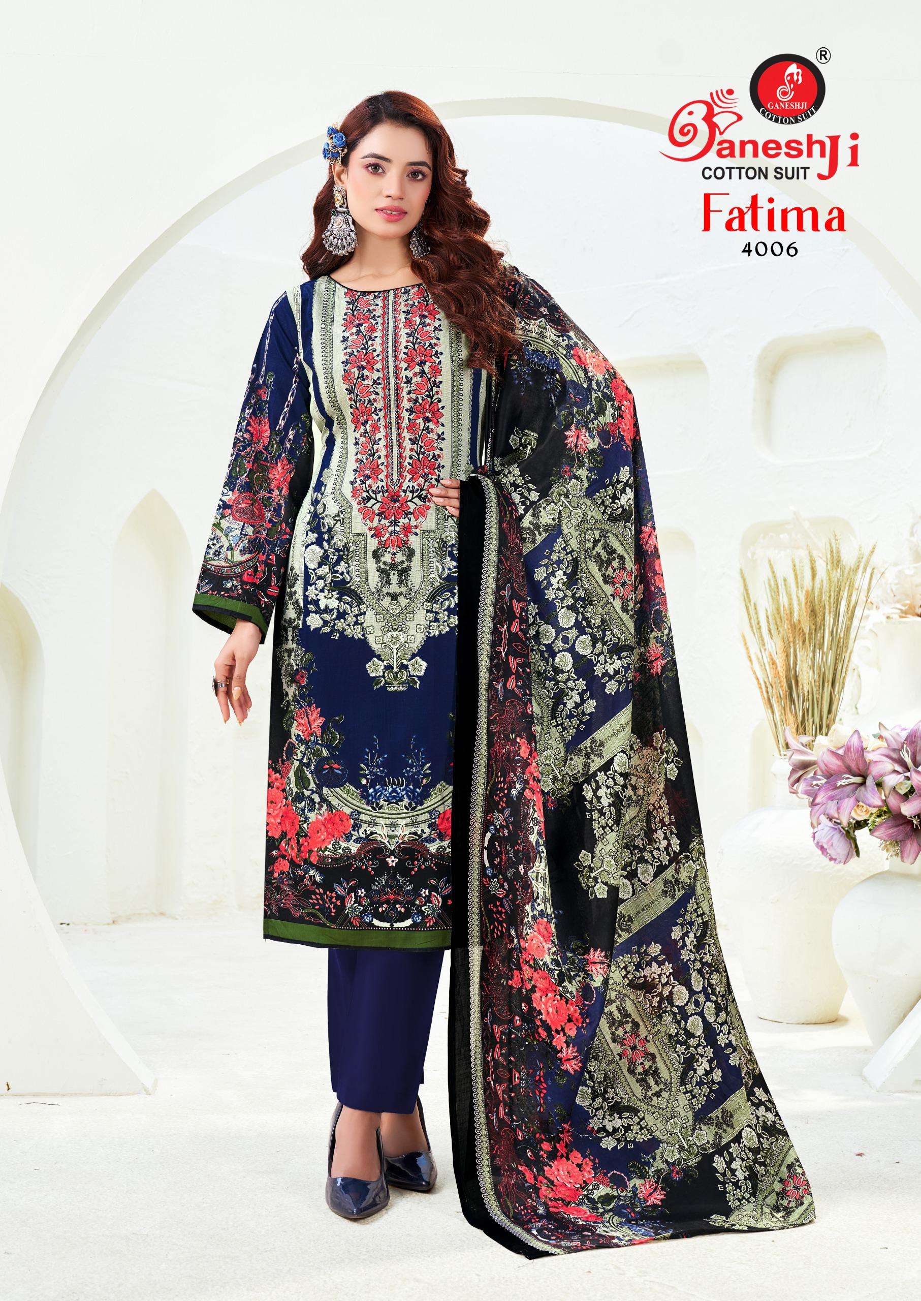 GANESHJI COTTON SUIT FATIMA VOL 4