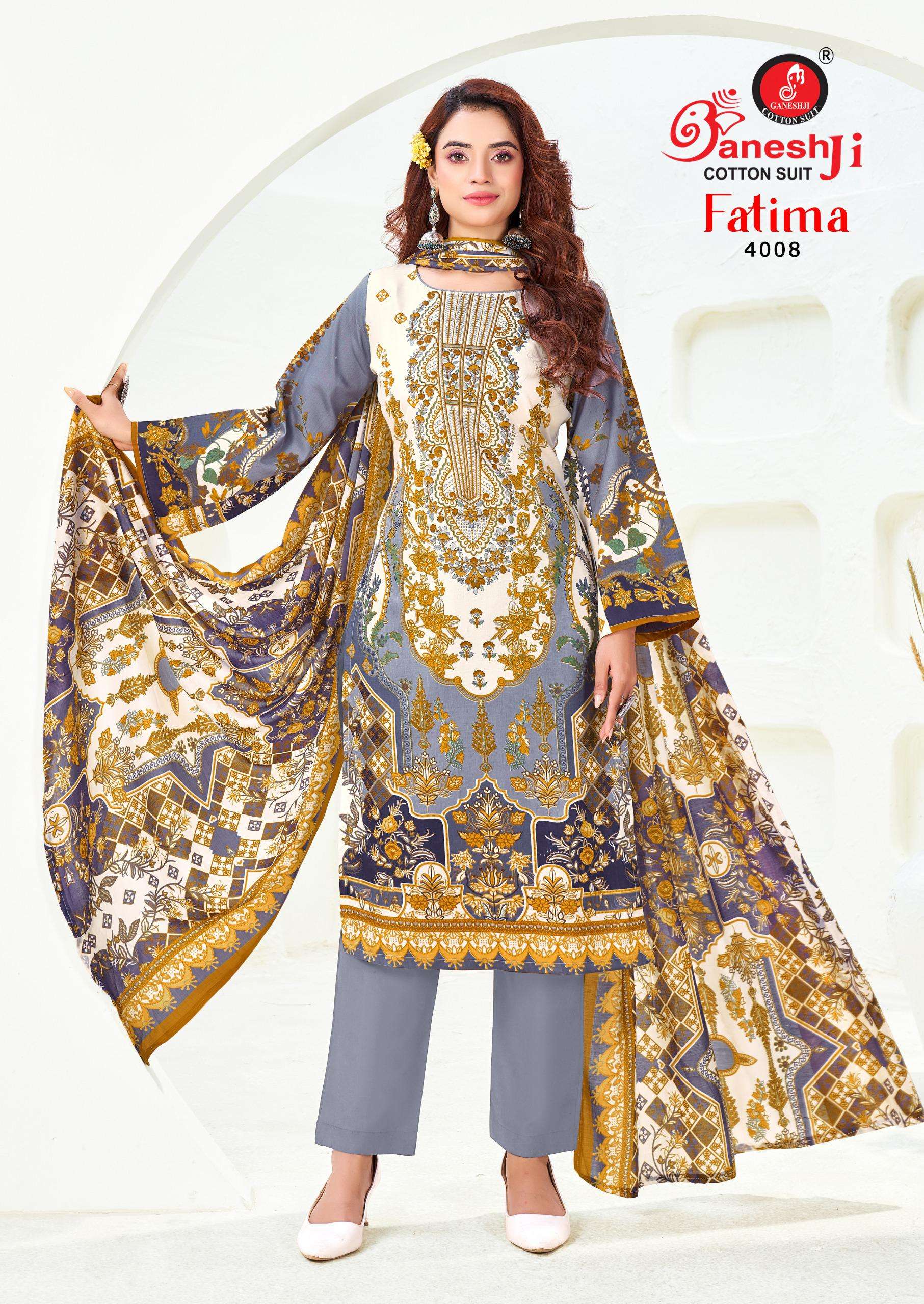 GANESHJI COTTON SUIT FATIMA VOL 4