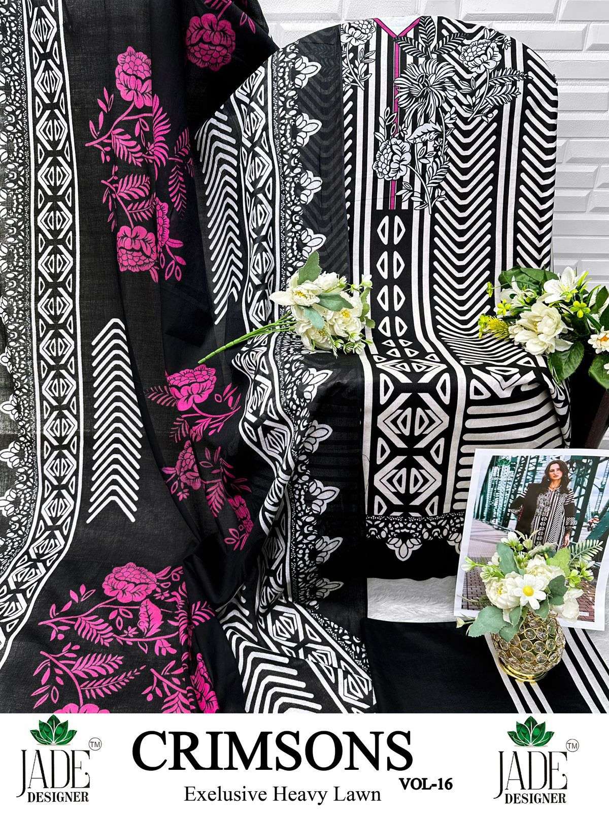 JADE CRIMSON EXCLUSIVE HEAVY LAWN COLLECTION VOL 16 