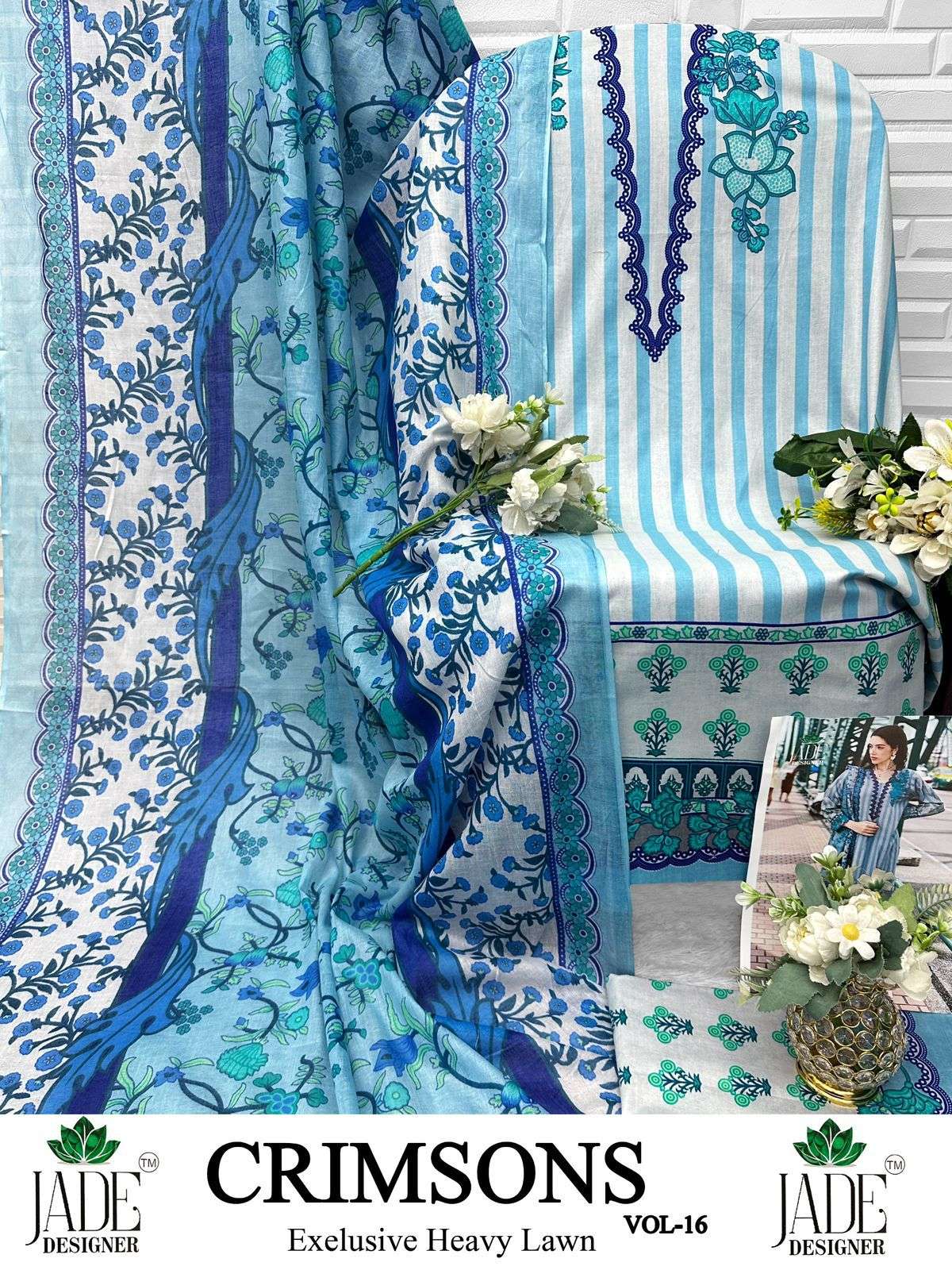JADE CRIMSON EXCLUSIVE HEAVY LAWN COLLECTION VOL 16 