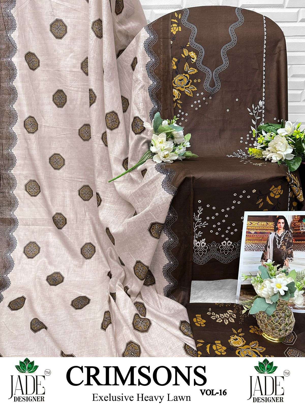 JADE CRIMSON EXCLUSIVE HEAVY LAWN COLLECTION VOL 16 