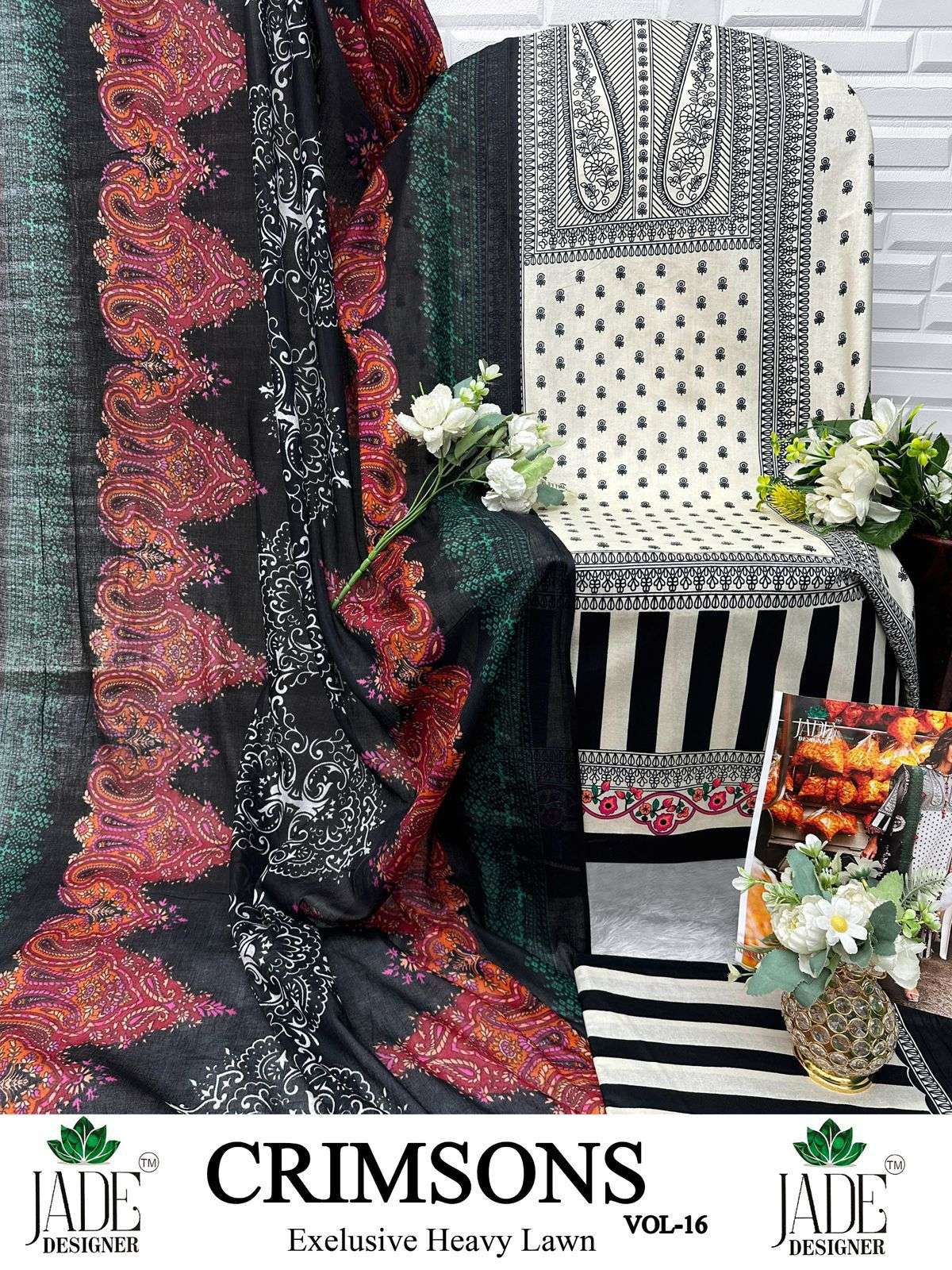 JADE CRIMSON EXCLUSIVE HEAVY LAWN COLLECTION VOL 16 