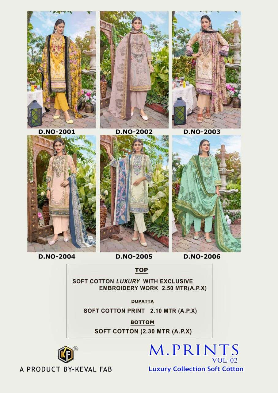 KEVAL FAB M PRINTS VOL 2