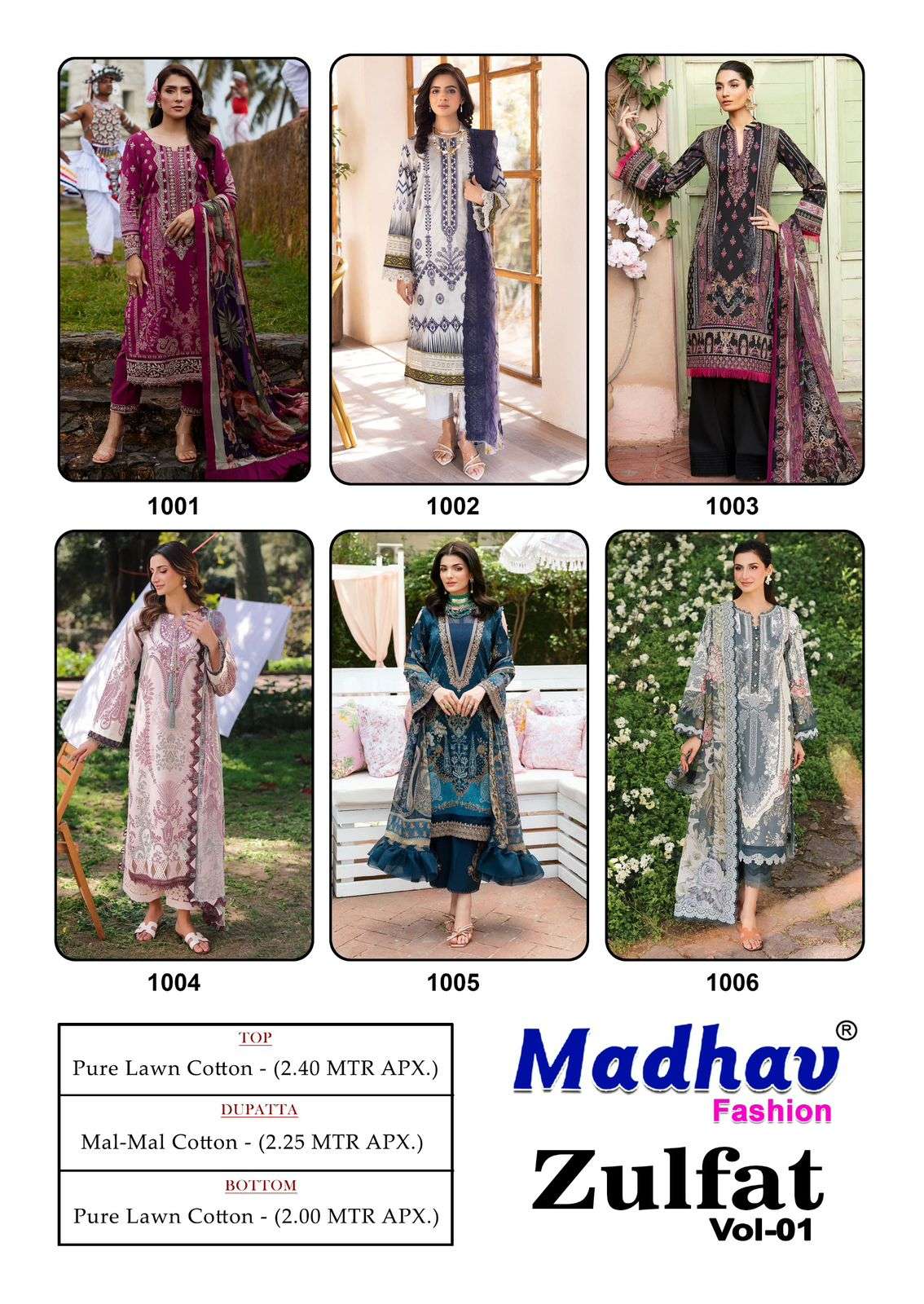 MADHAV FASHION ZULFAT VOL 1 
