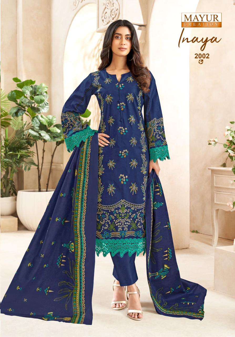 MAYUR CREATION INAYA VOL 2 COTTON DIGITAL PRINT SALWAR SUIT