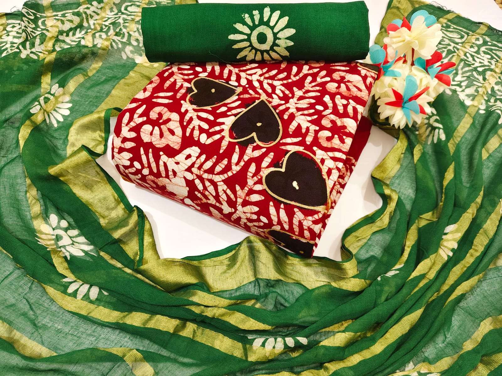 MF MULTI COTTON WAX BATIK GOLD