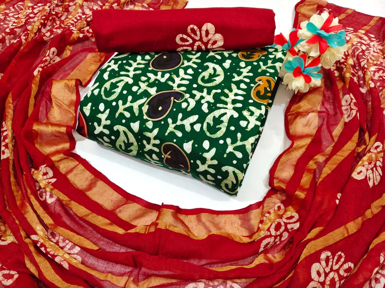 MF MULTI COTTON WAX BATIK GOLD