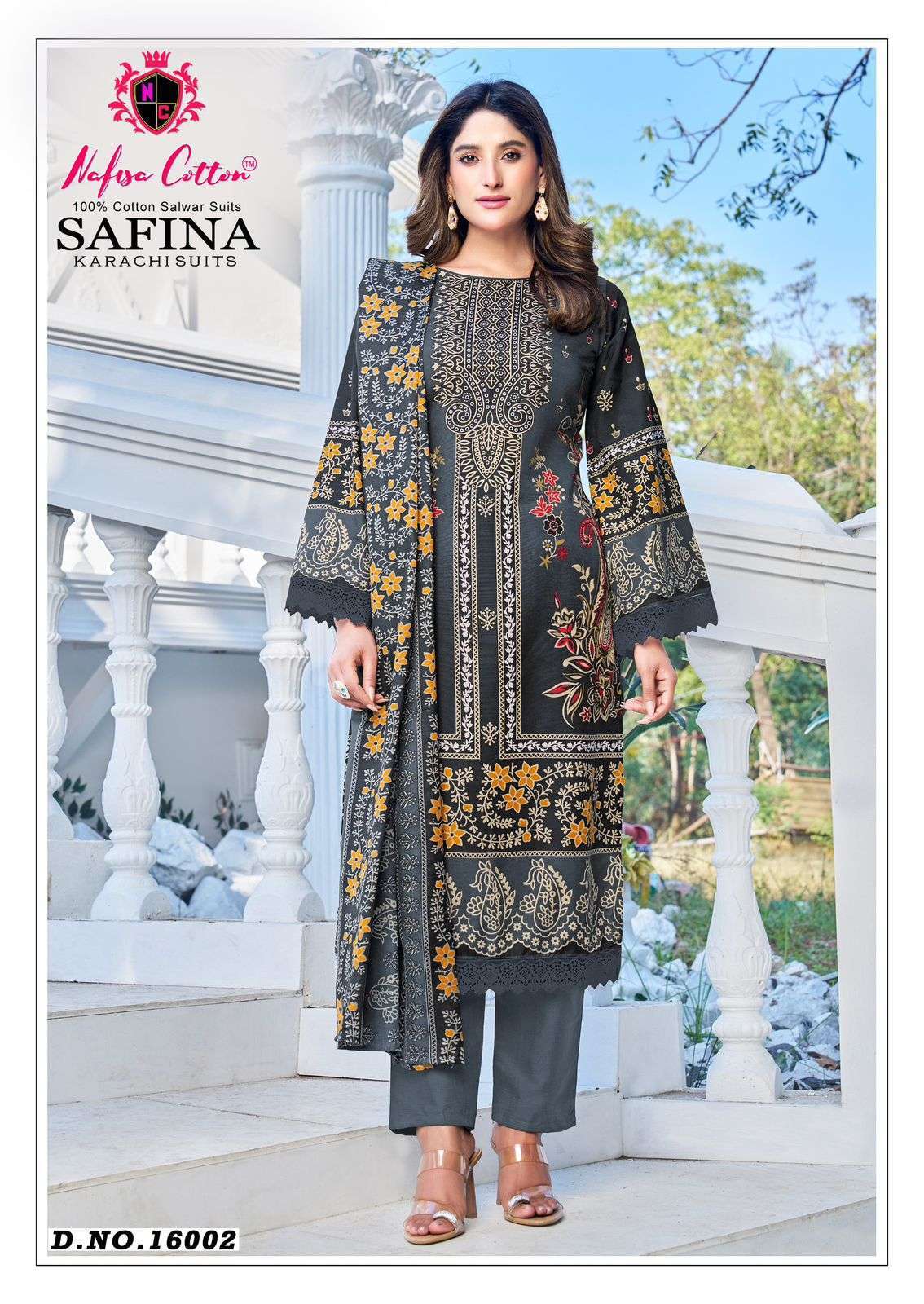NAFISA COTTON SAFINA KARACHI SUITS VOL 16 