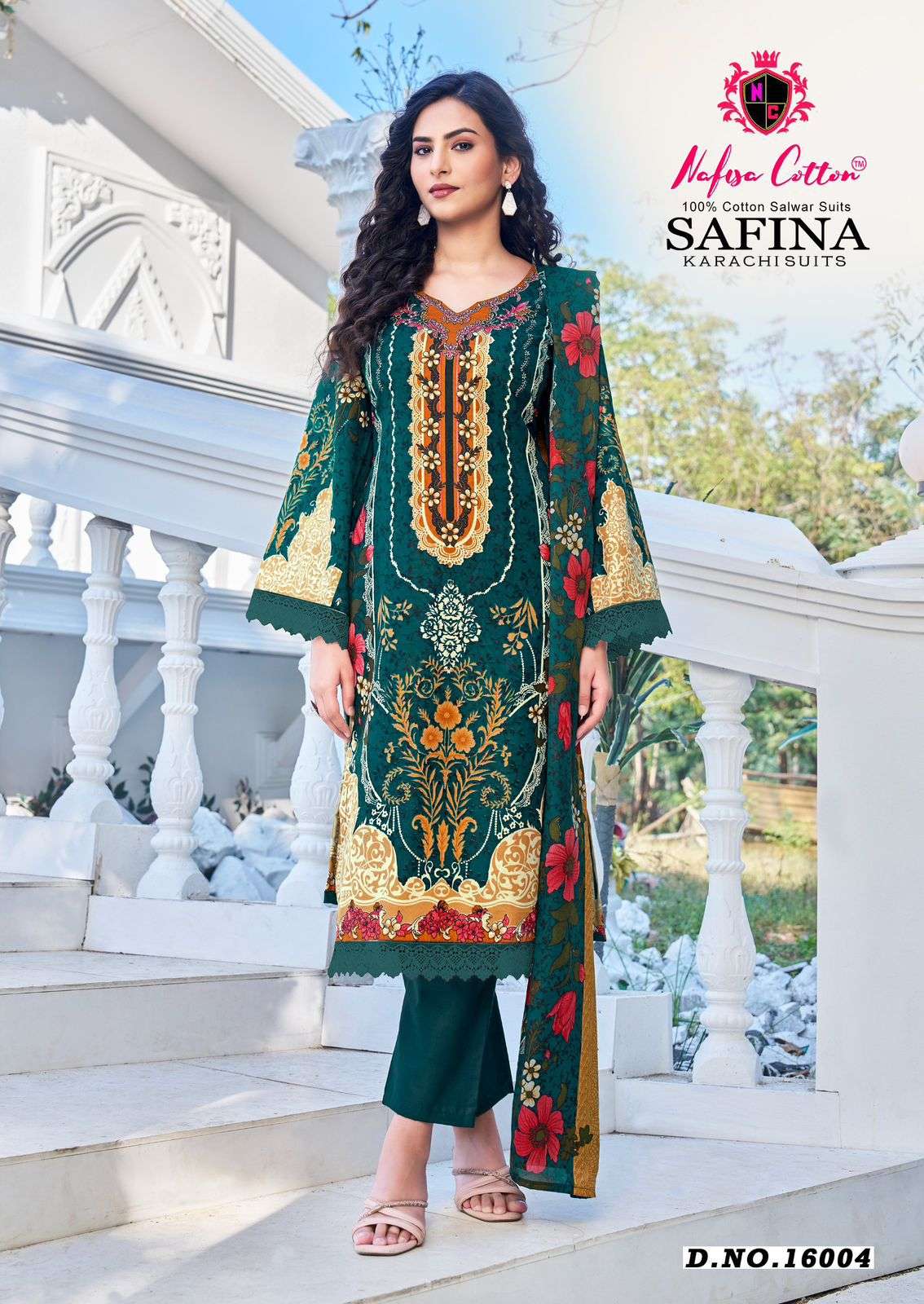 NAFISA COTTON SAFINA KARACHI SUITS VOL 16 