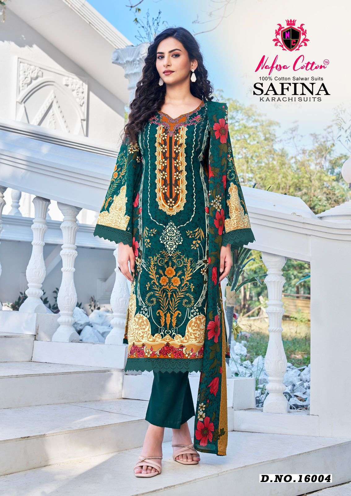 NAFISA COTTON SAFINA KARACHI SUITS VOL 16 