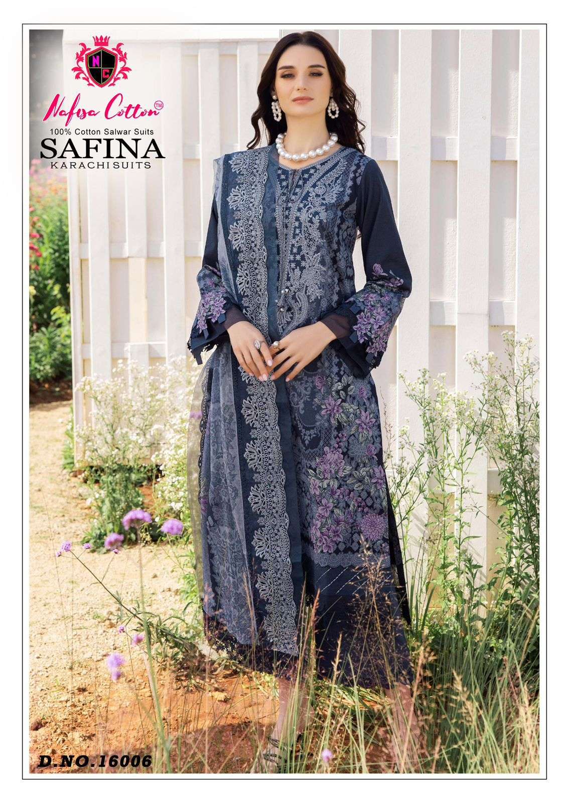 NAFISA COTTON SAFINA KARACHI SUITS VOL 16 